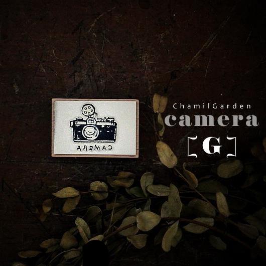 Chamil Garden Rubber Stamp - Volume 3: Camera - Letter G - Smidapaper Ikigai Shop