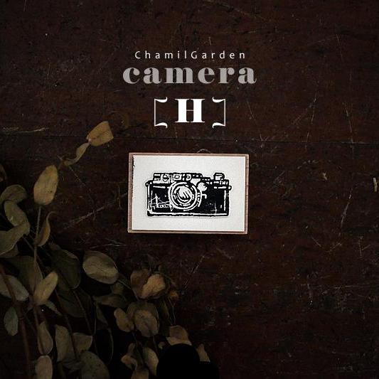 Chamil Garden Rubber Stamp - Volume 3: Camera - Letter H - Smidapaper Ikigai Shop