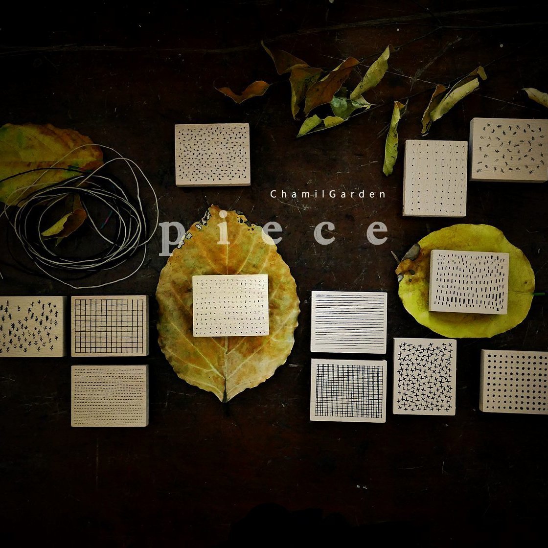 Chamil Garden Rubber Stamp - Volume 3: Piece -MTS-CH174 Marker - Smidapaper Ikigai Shop