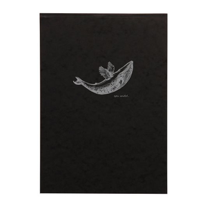 Clairefontaine Flying Spirit Sketchpad Black Cover 21cmx29.7cm - Smidapaper Ikigai Shop
