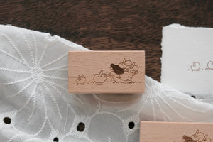bighands Rubber Stamp- Pick Some Apples