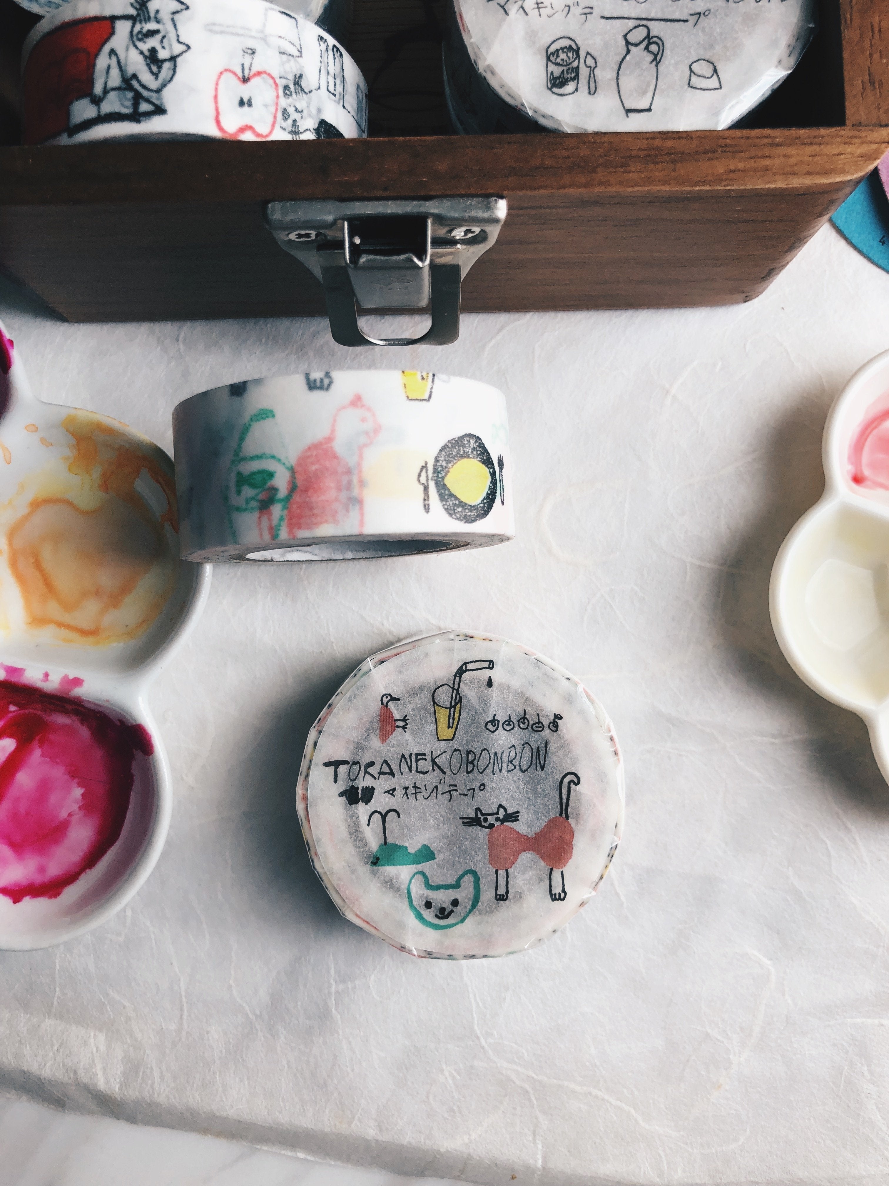 Toraneko Bonbon The Memory of Mon Petit C Washi Tape - Smidapaper Ikigai Shop