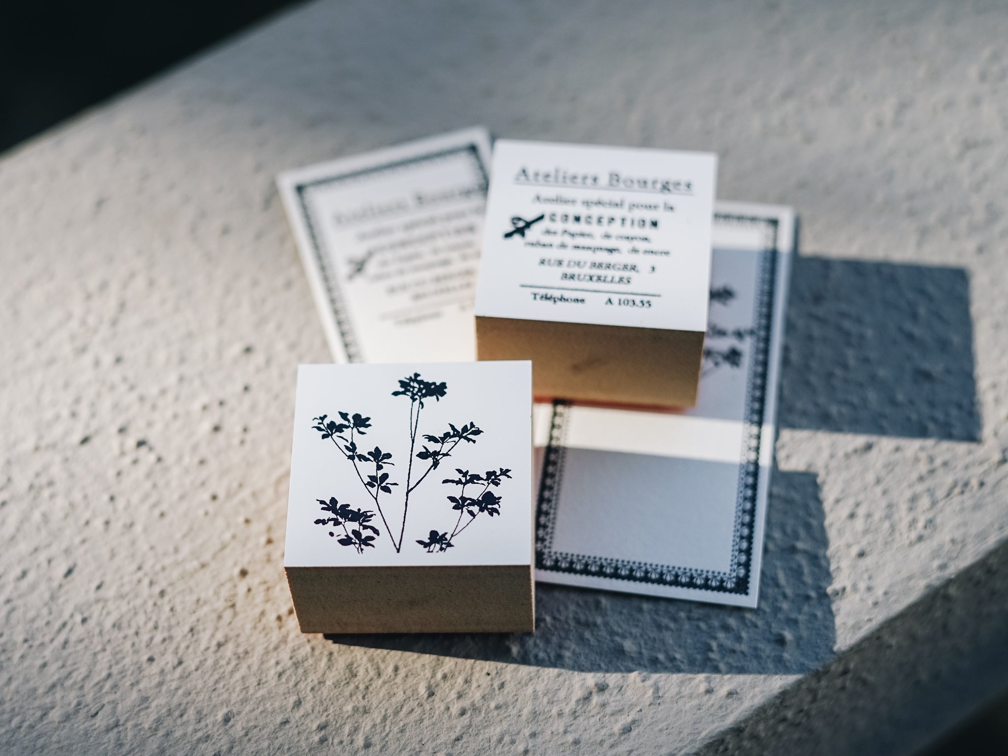 Yohaku Original Rubber Stamp-(S-012) Enkianthus Perulatus - Smidapaper Ikigai Shop