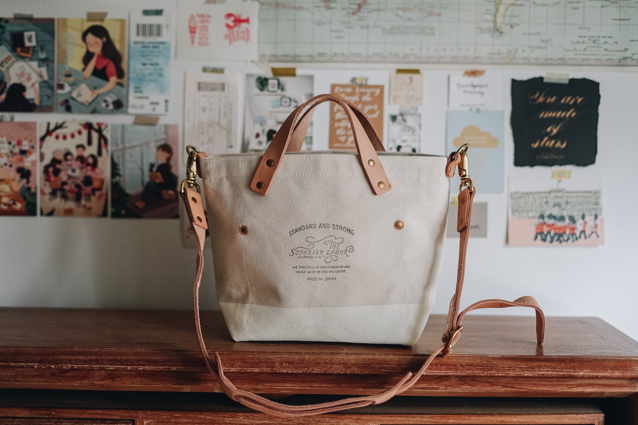 The Superior Labor-Engineer Shoulder Bag Mini (4 Colours) - Smidapaper Ikigai Shop