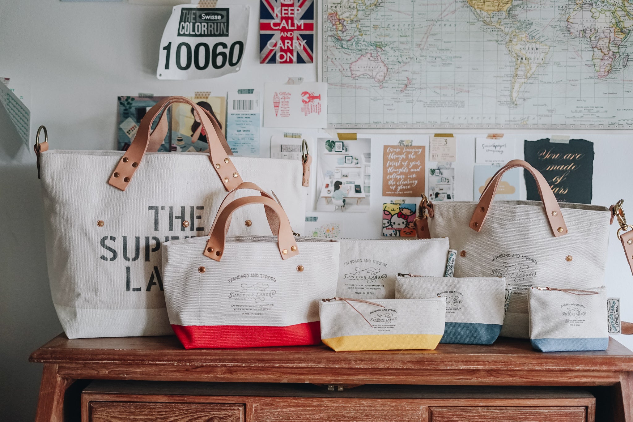 The Superior Labor-Engineer Shoulder Bag Mini (4 Colours) - Smidapaper Ikigai Shop