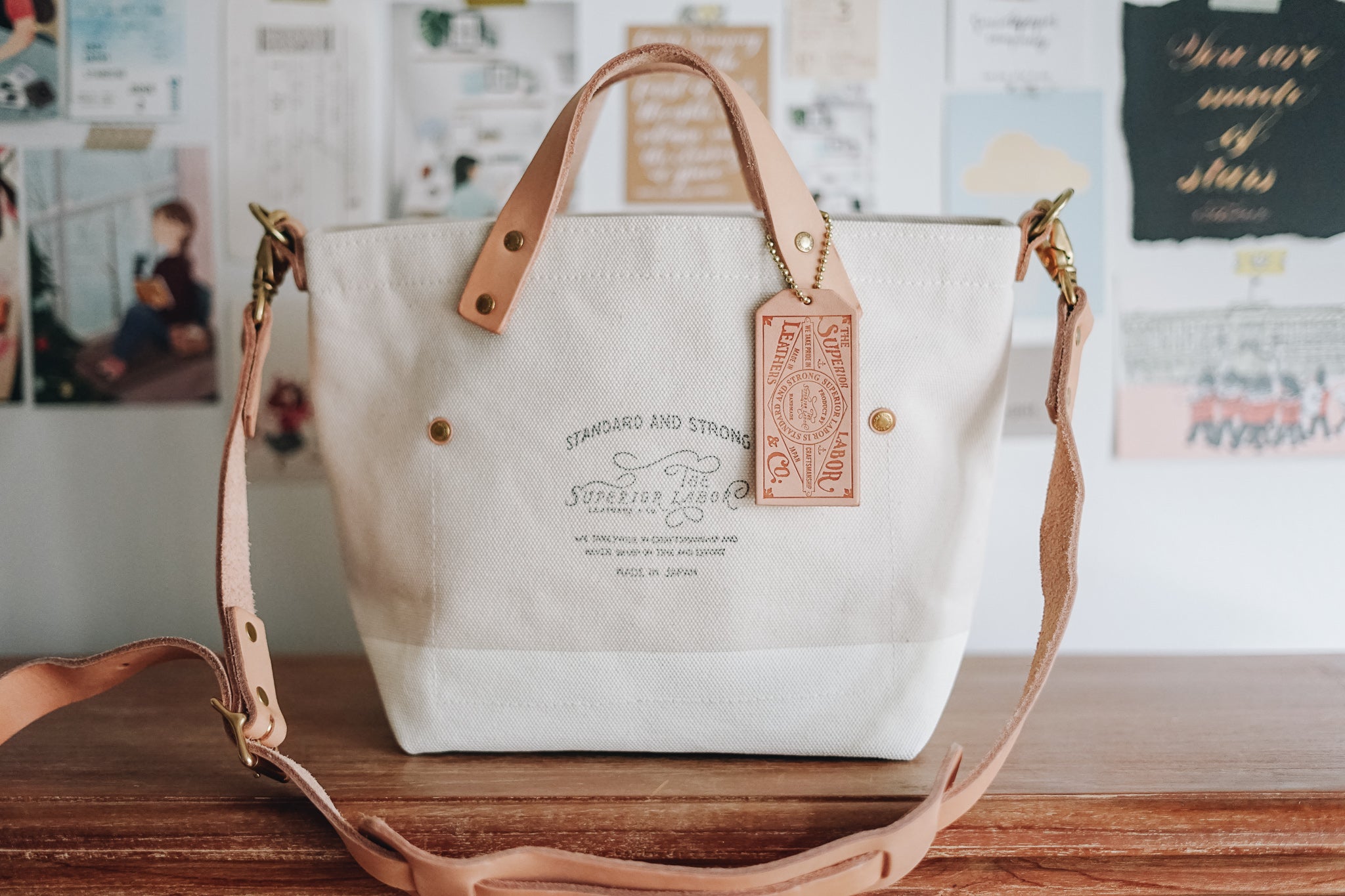 The Superior Labor-Engineer Shoulder Bag Mini (4 Colours) - Smidapaper Ikigai Shop