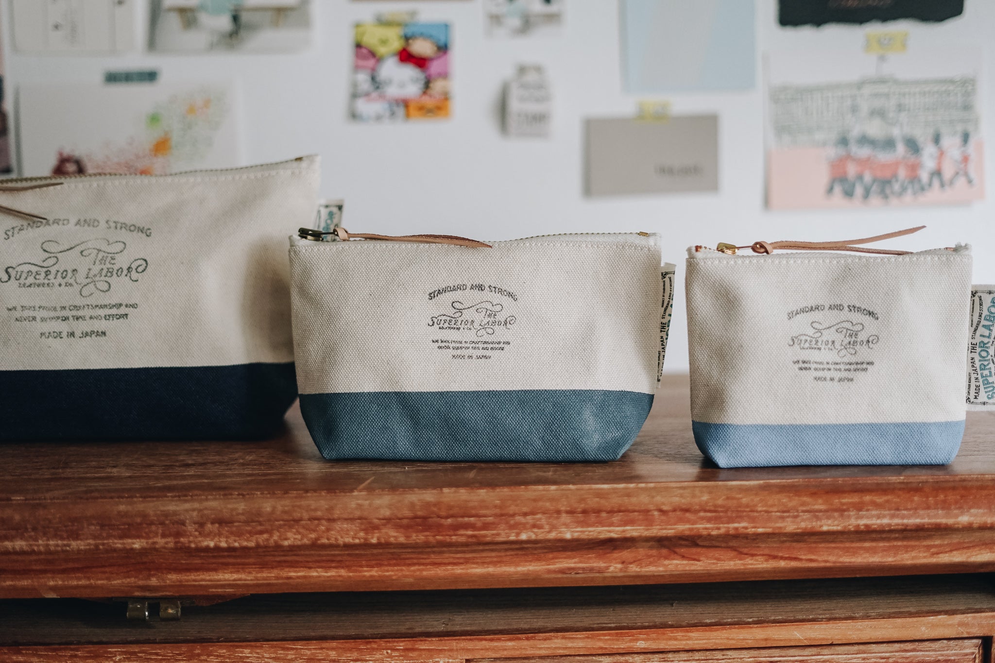 The Superior Labor-Engineer Pouch #2 (5 colours) - Smidapaper Ikigai Shop