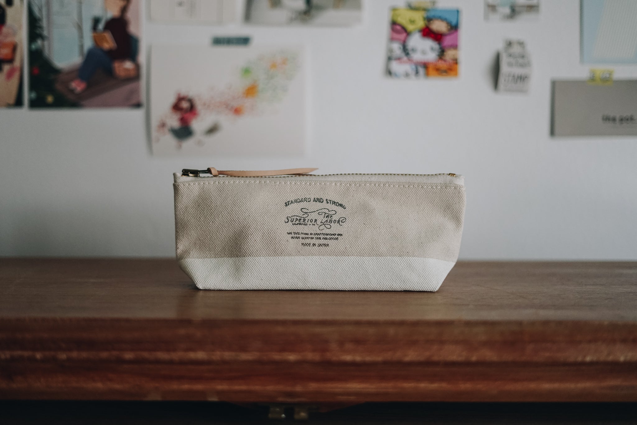 The Superior Labor-Engineer Shallow Pouch (7 colours) - Smidapaper Ikigai Shop