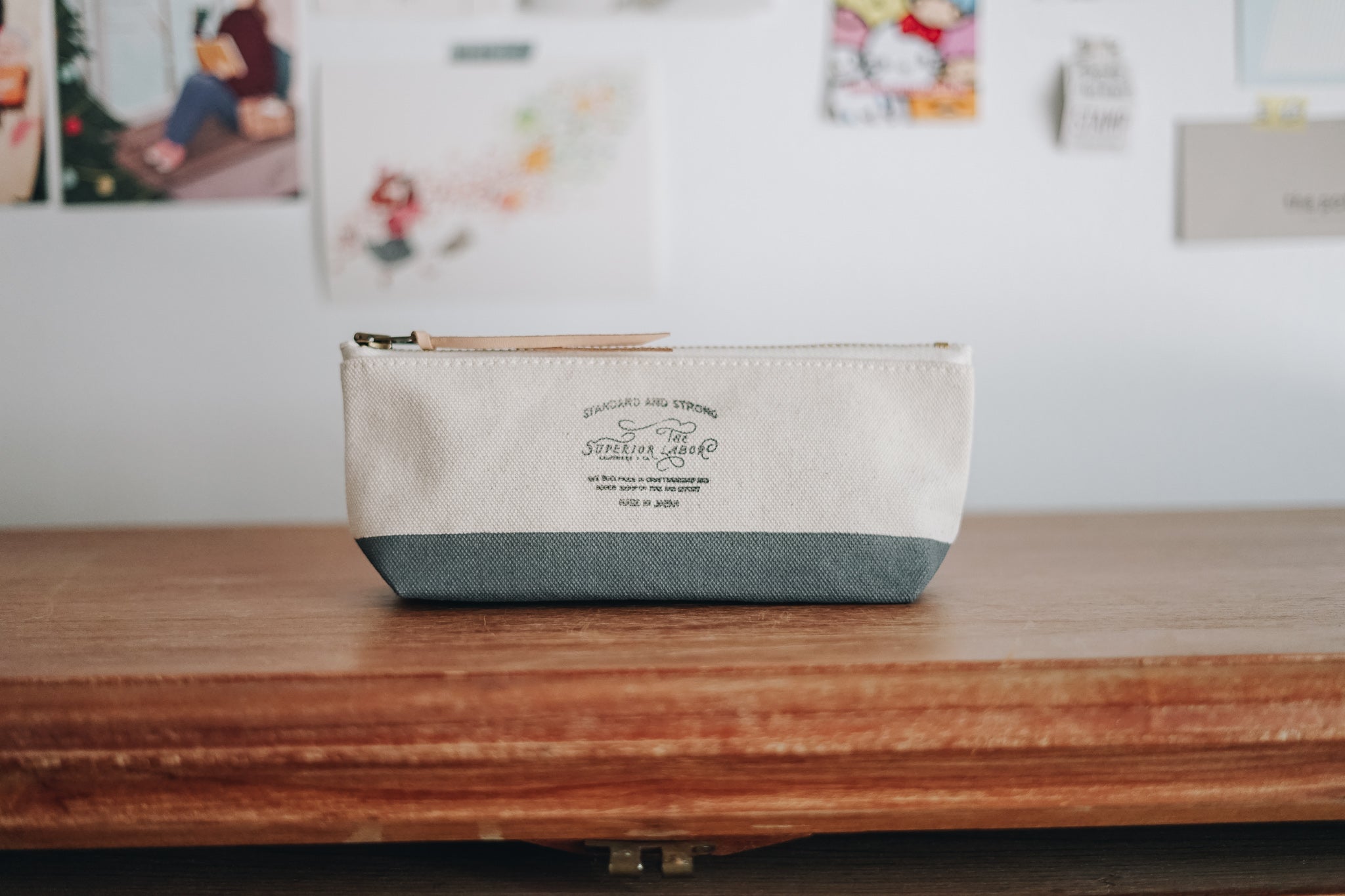 The Superior Labor-Engineer Shallow Pouch (7 colours) - Smidapaper Ikigai Shop