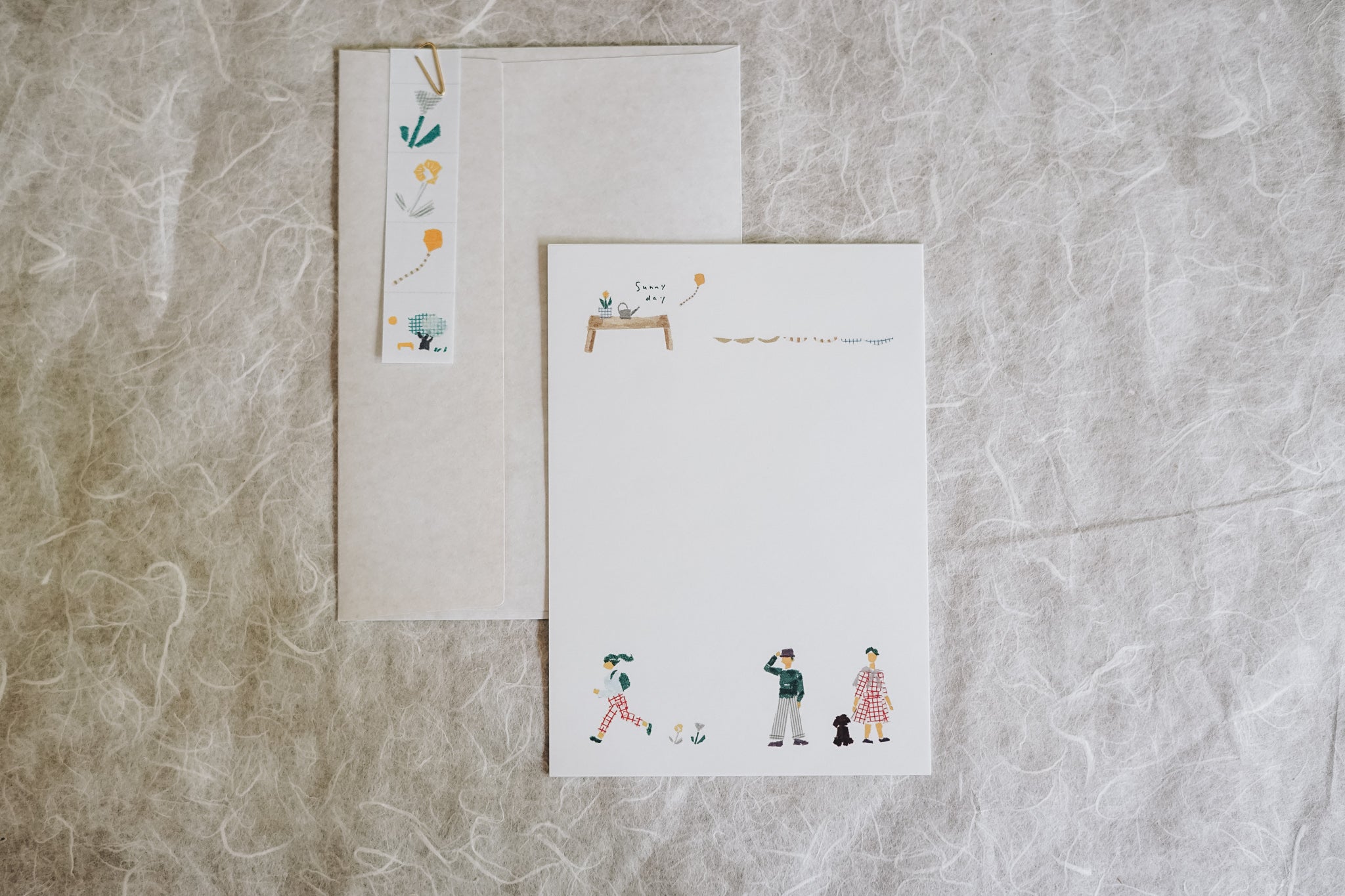 Miki Tamura Letter Set: Fine Day - Smidapaper Ikigai Shop