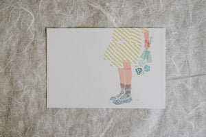 Miki Tamura Postcard: Flowers for You - Smidapaper Ikigai Shop