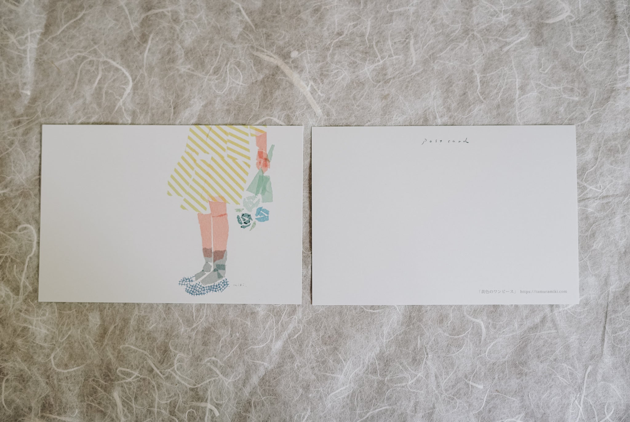 Miki Tamura Postcard: Flowers for You - Smidapaper Ikigai Shop