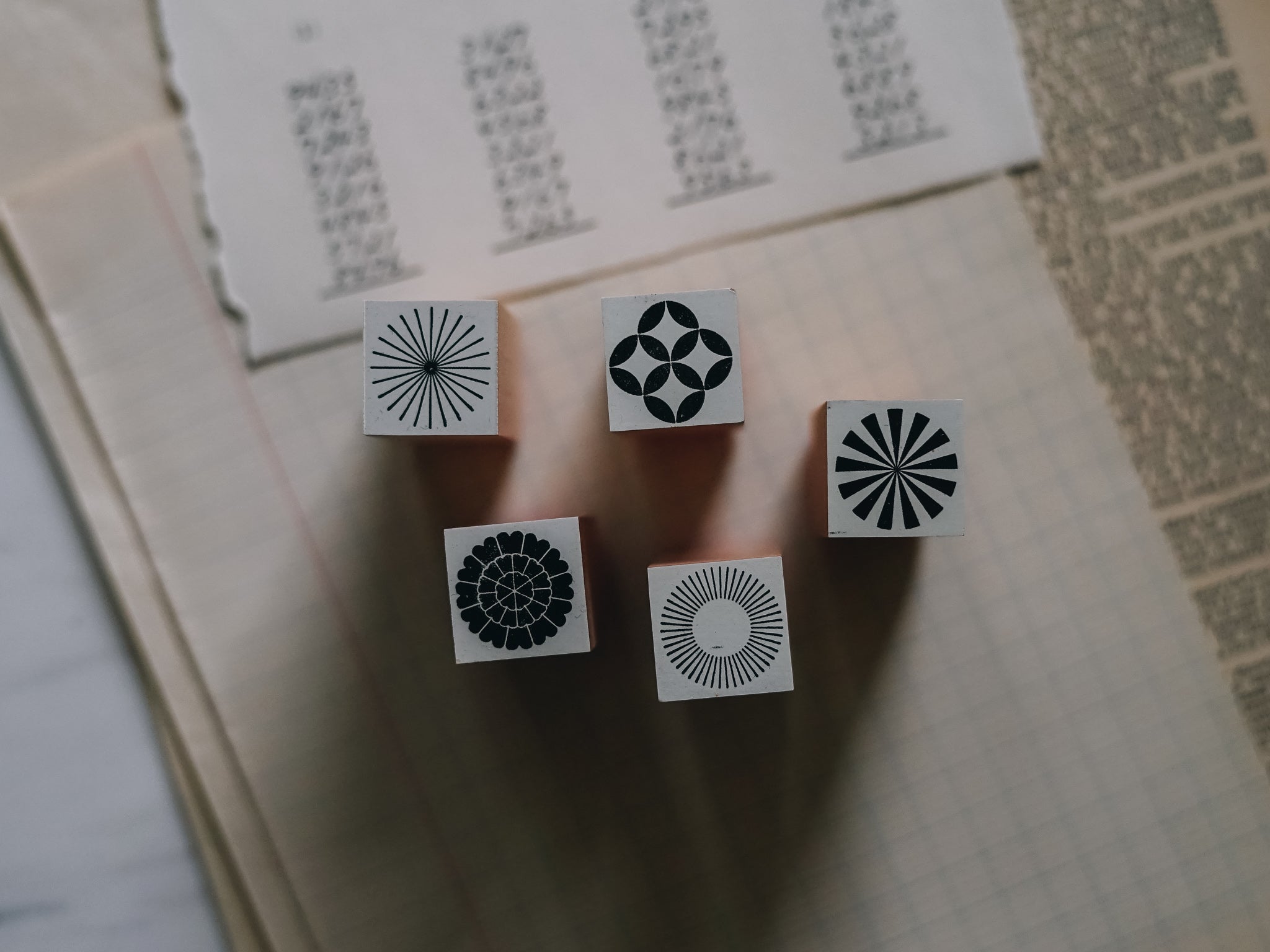 Osco Labo Circle Donut #2 Rubber Stamp - Smidapaper Ikigai Shop
