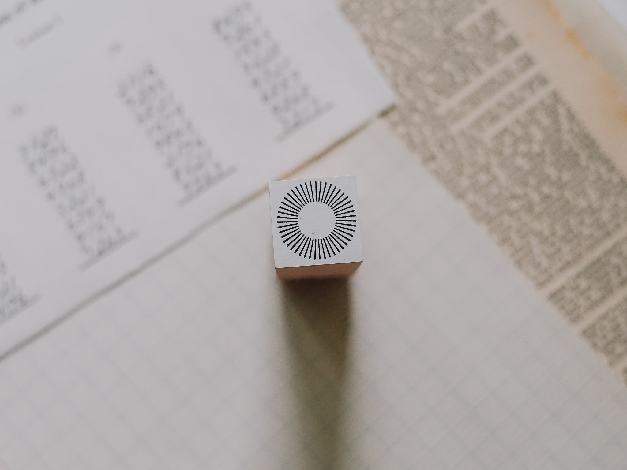 Osco Labo Circle Donut #2 Rubber Stamp - Smidapaper Ikigai Shop