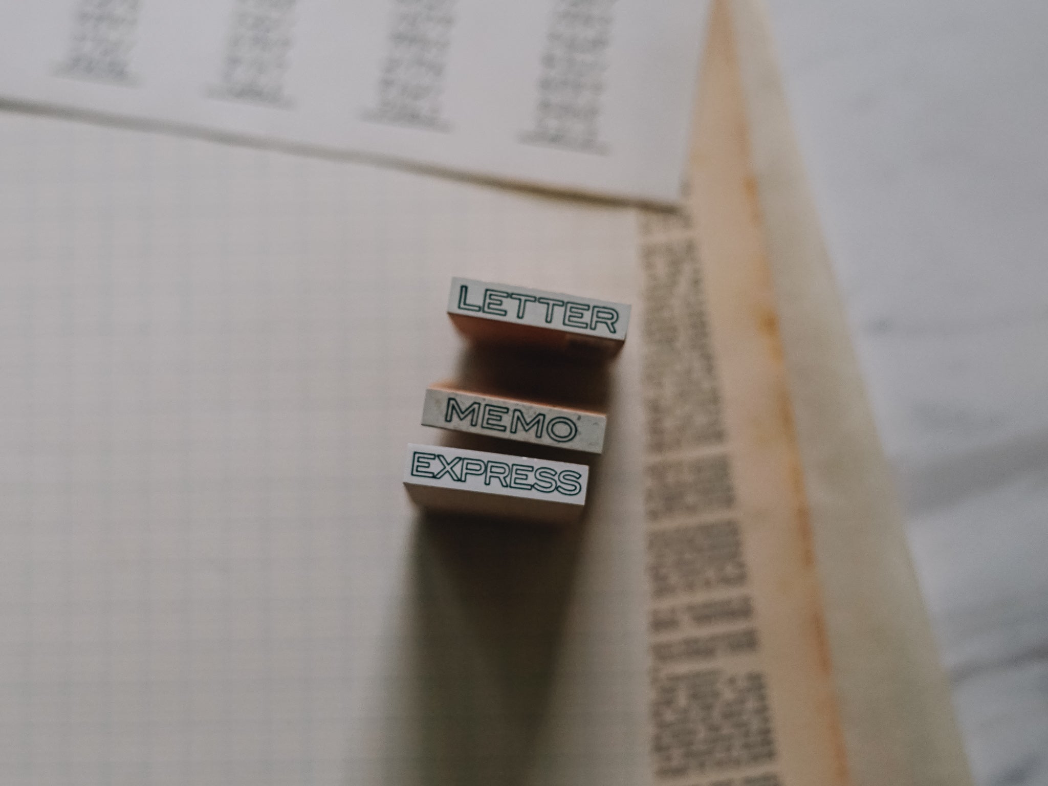 Osco Labo Express Rubber Stamp - Smidapaper Ikigai Shop