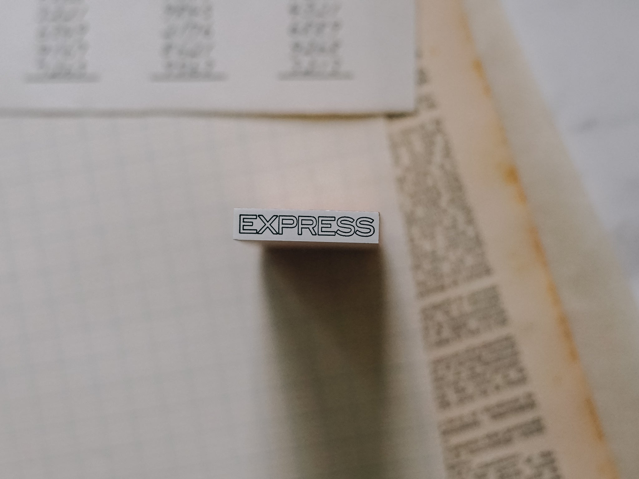 Osco Labo Express Rubber Stamp - Smidapaper Ikigai Shop