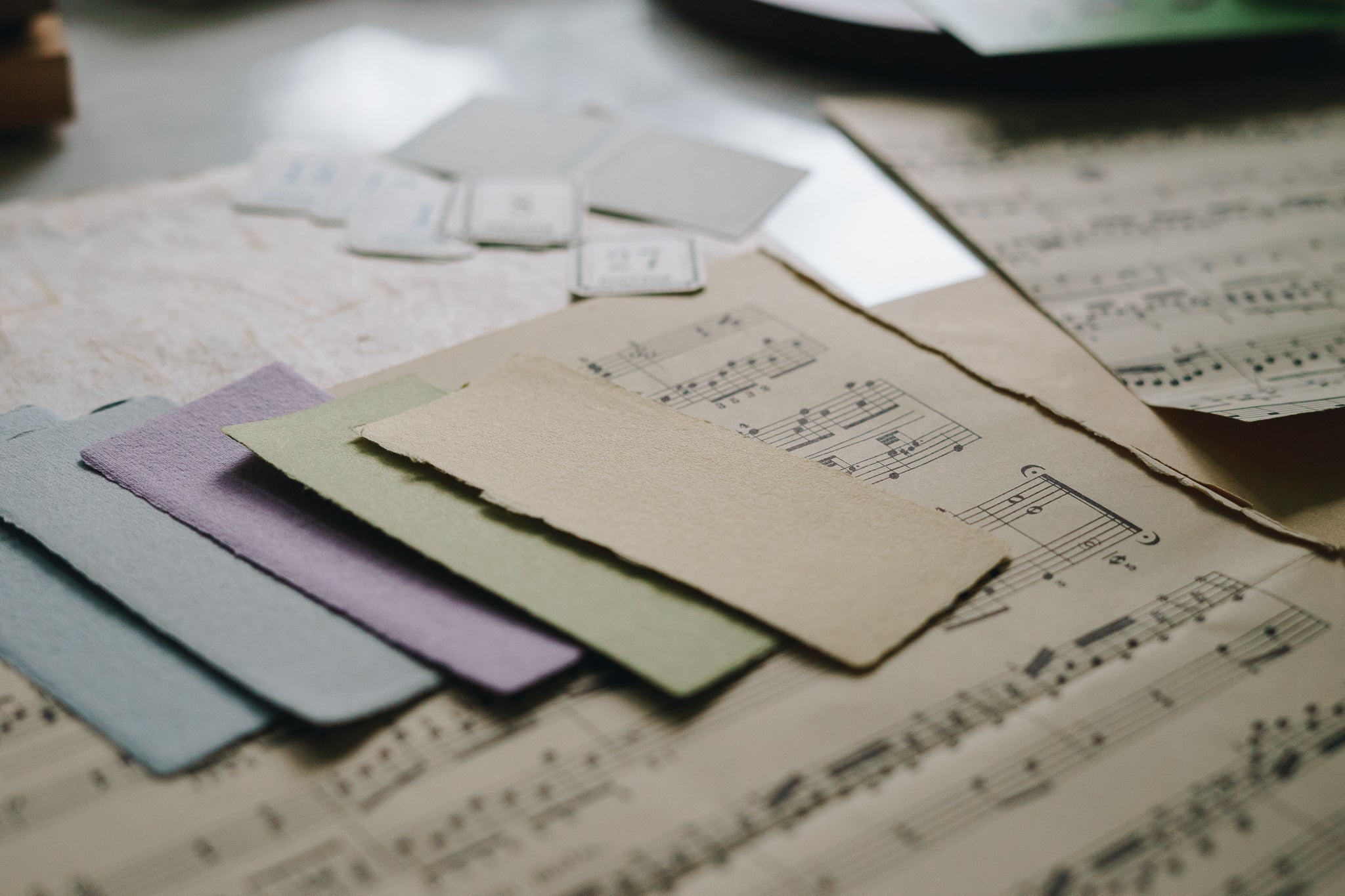 Spring to Summer: Summer Rain Exclusive Handmade Paper Bundle (pack of 5) - Smidapaper Ikigai Shop
