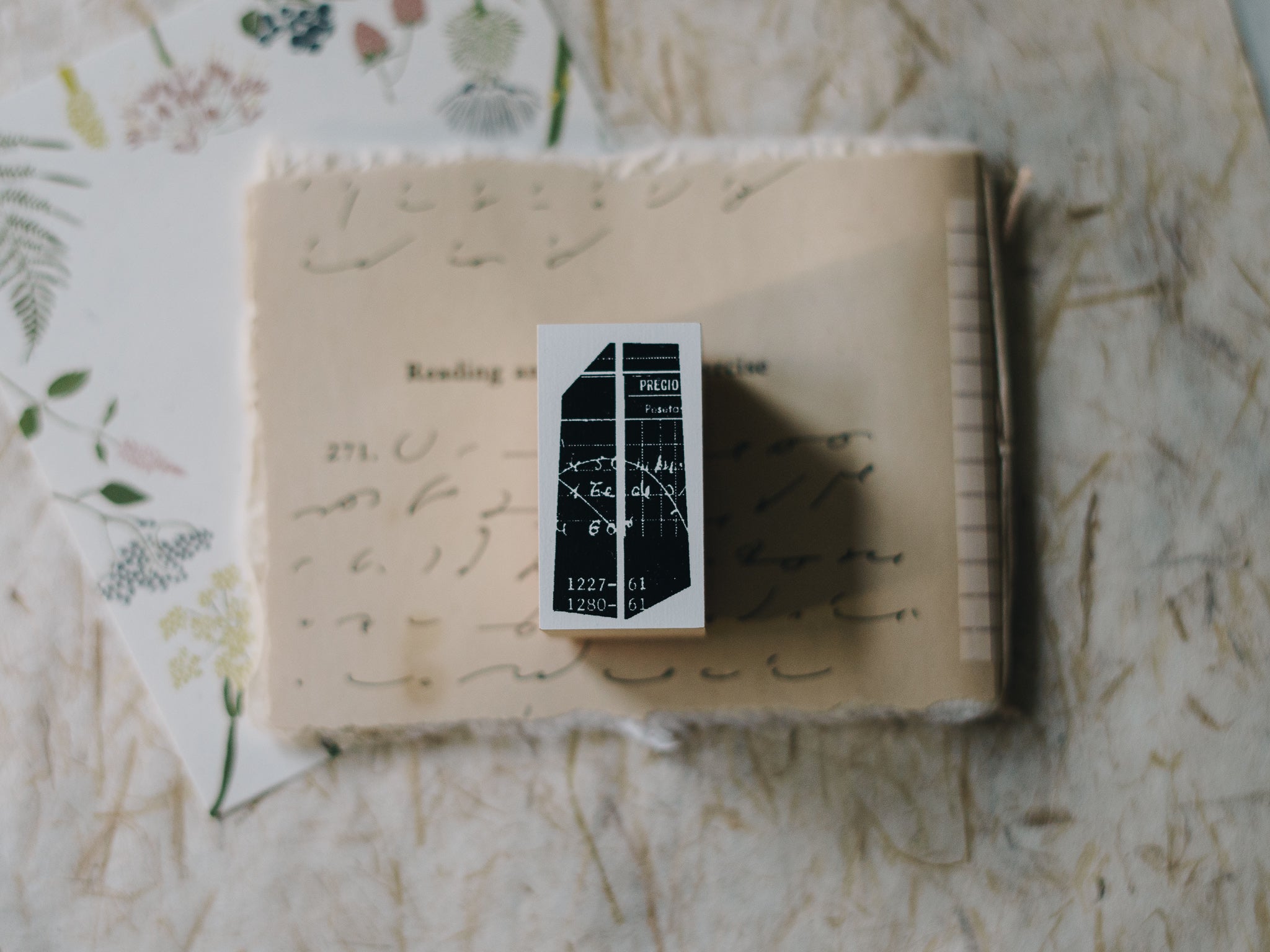 Yohaku Original Rubber Stamp-(S-022) Balance - Smidapaper Ikigai Shop