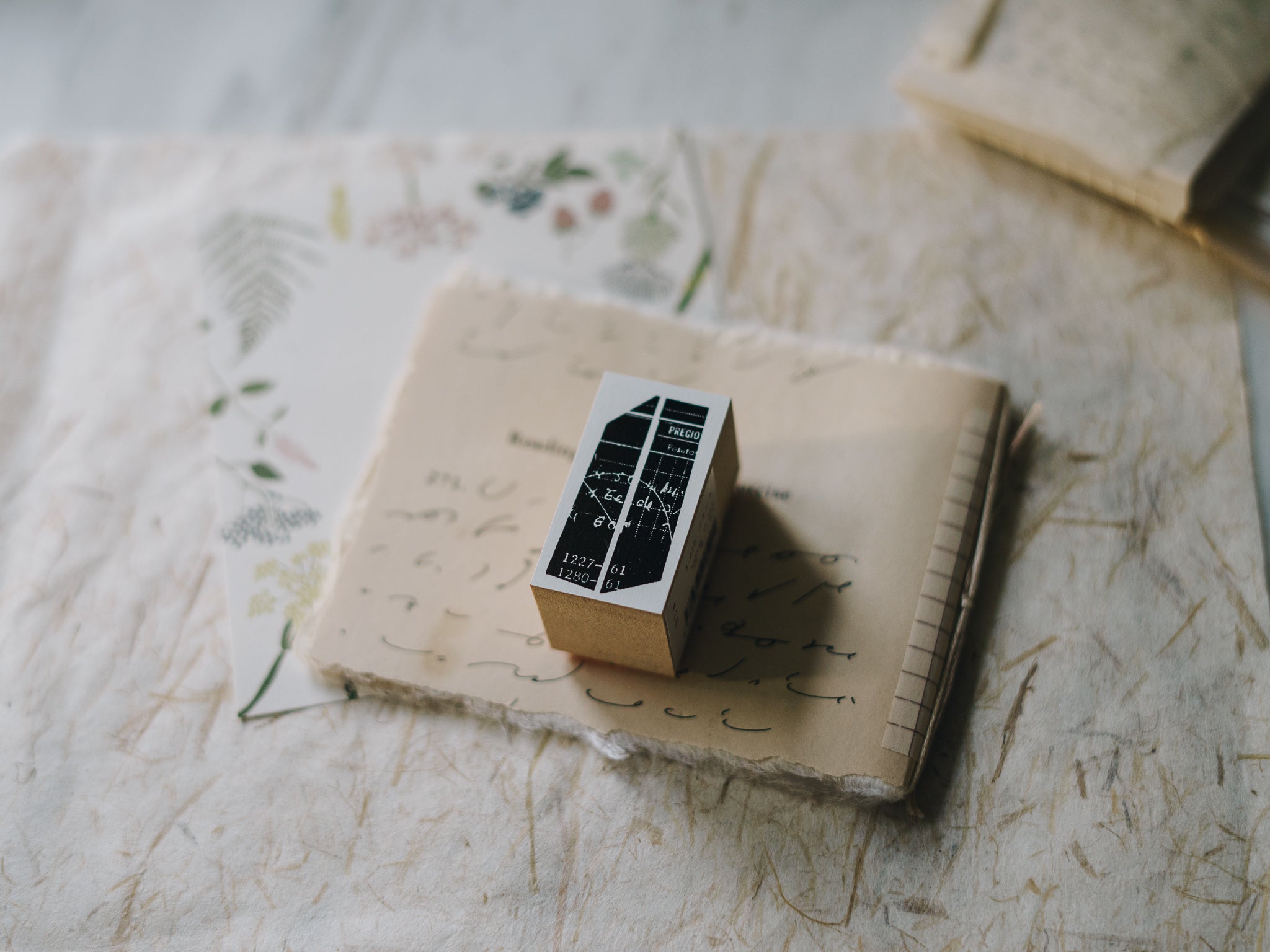 Yohaku Original Rubber Stamp-(S-022) Balance - Smidapaper Ikigai Shop