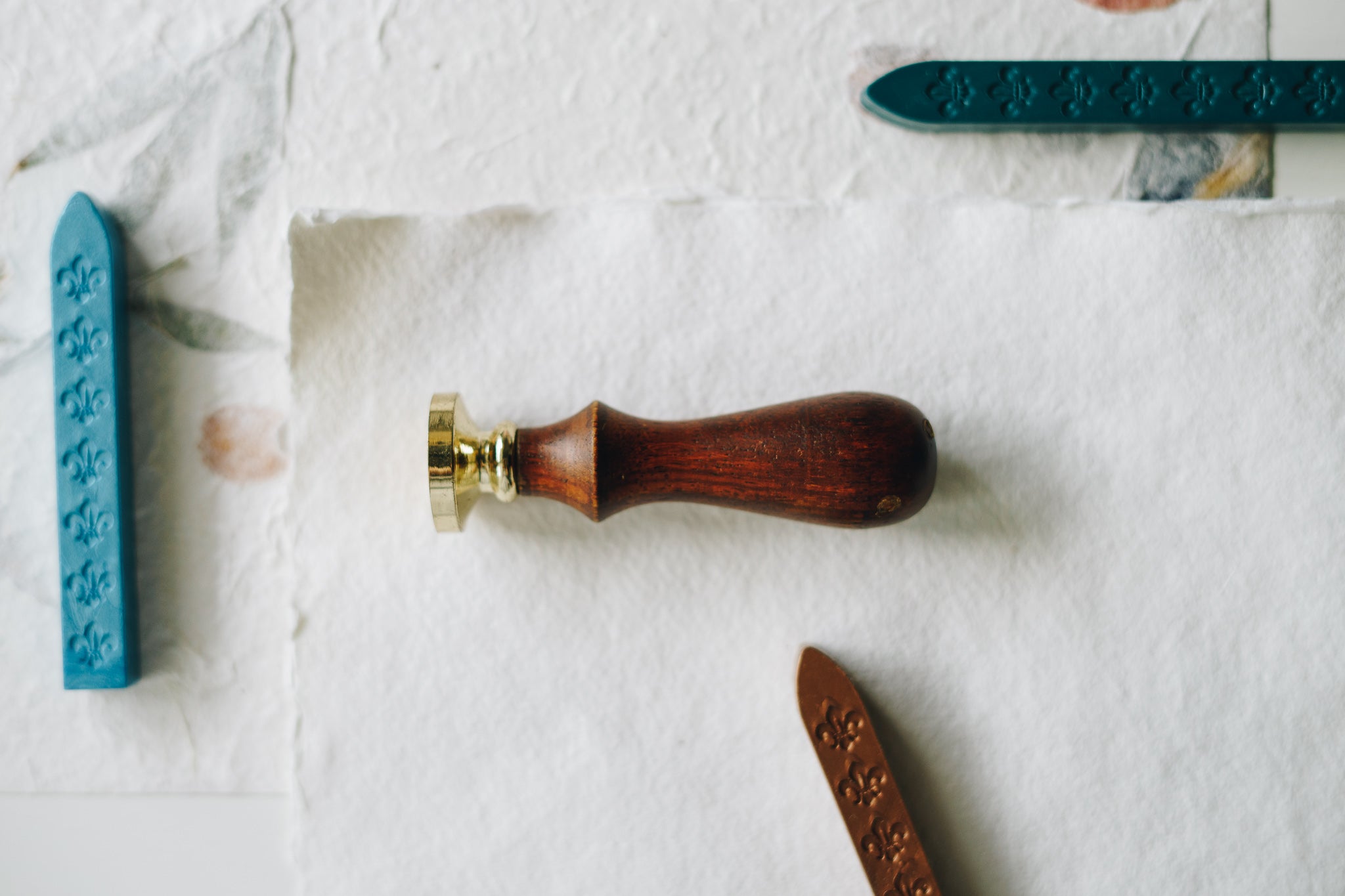 Cursive Alphabet Wax Seal - Smidapaper Ikigai Shop