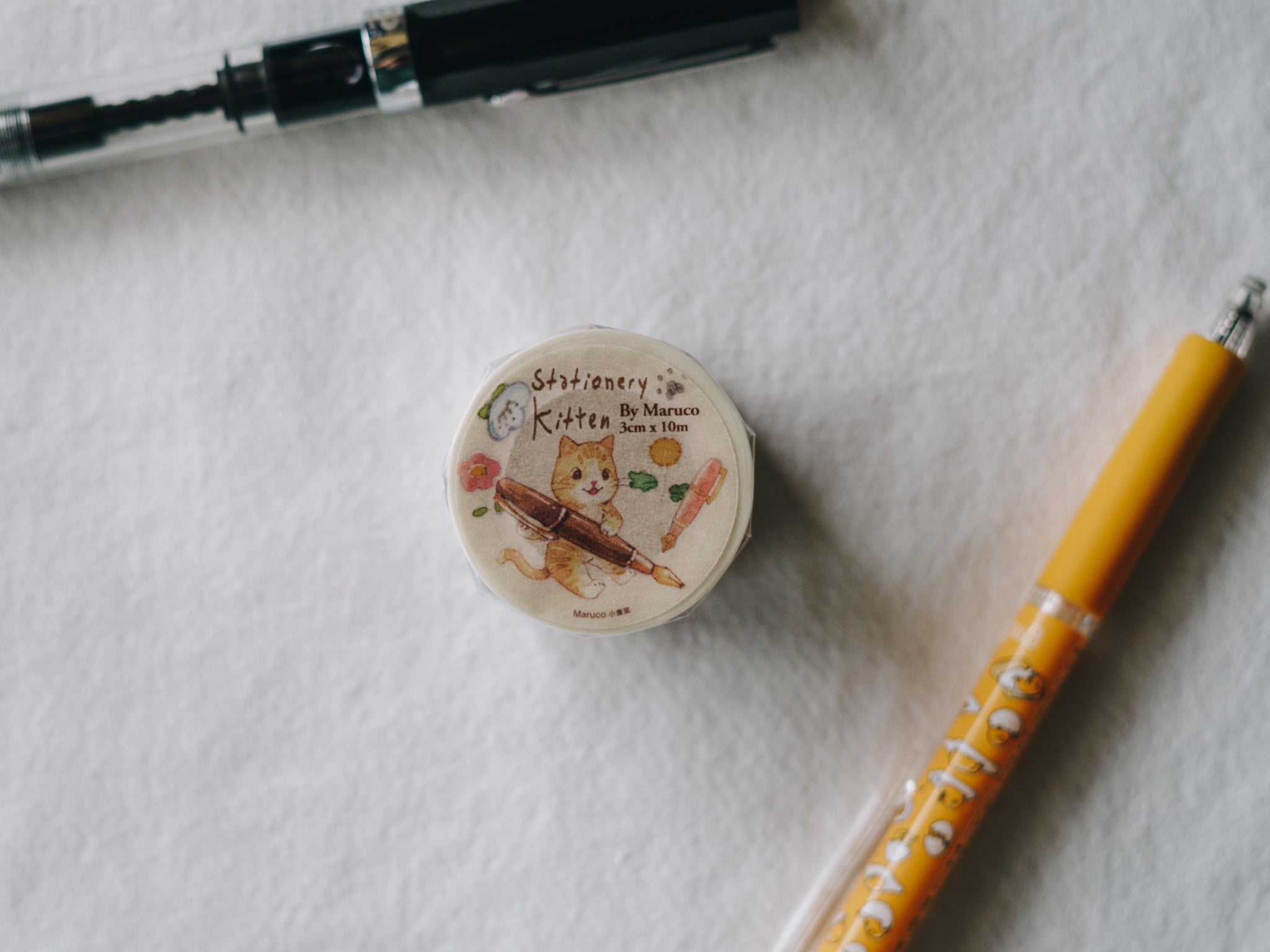 Maruco Stationery Kitten Washi Tape - Smidapaper Ikigai Shop