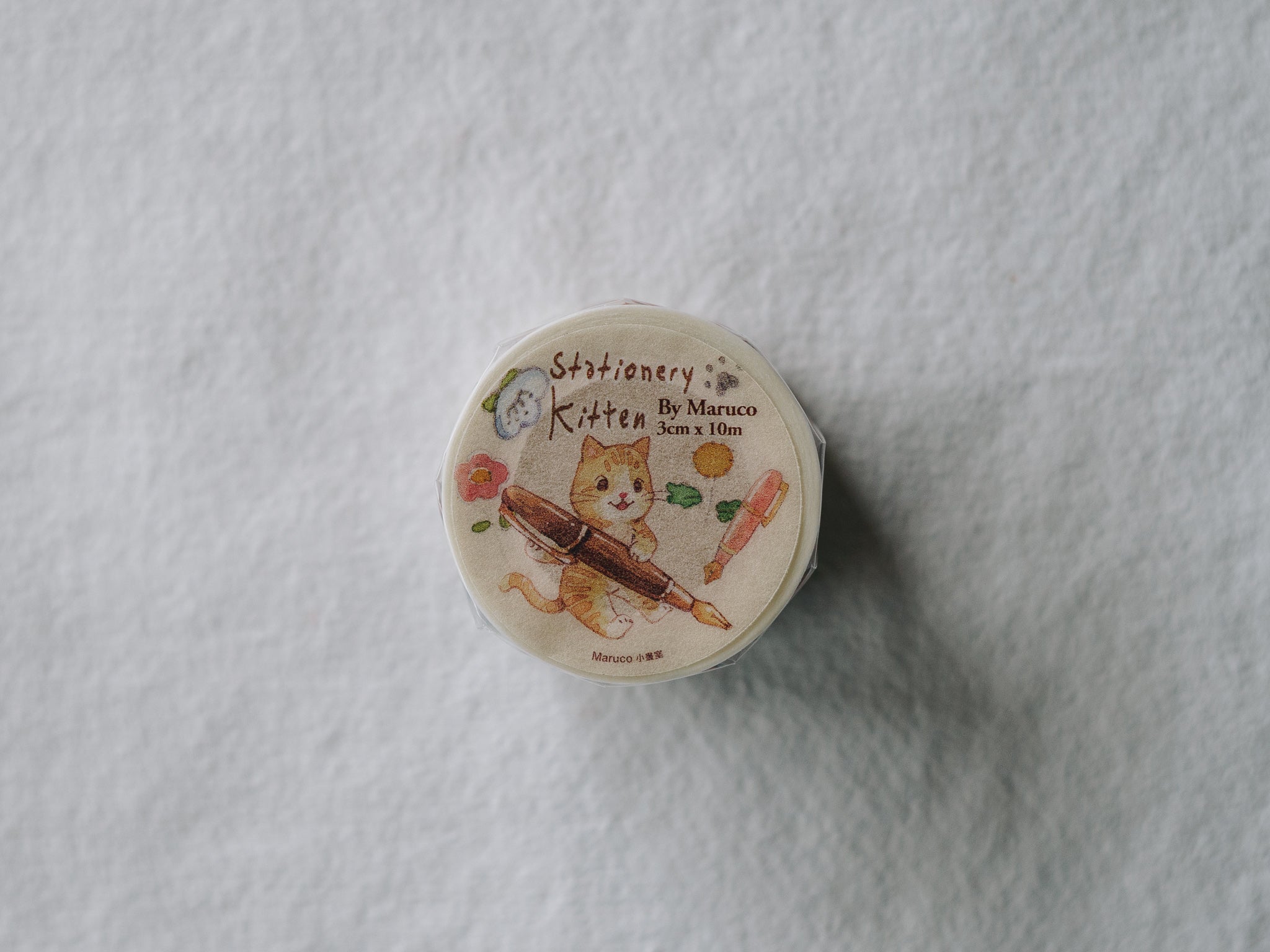 Maruco Stationery Kitten Washi Tape - Smidapaper Ikigai Shop