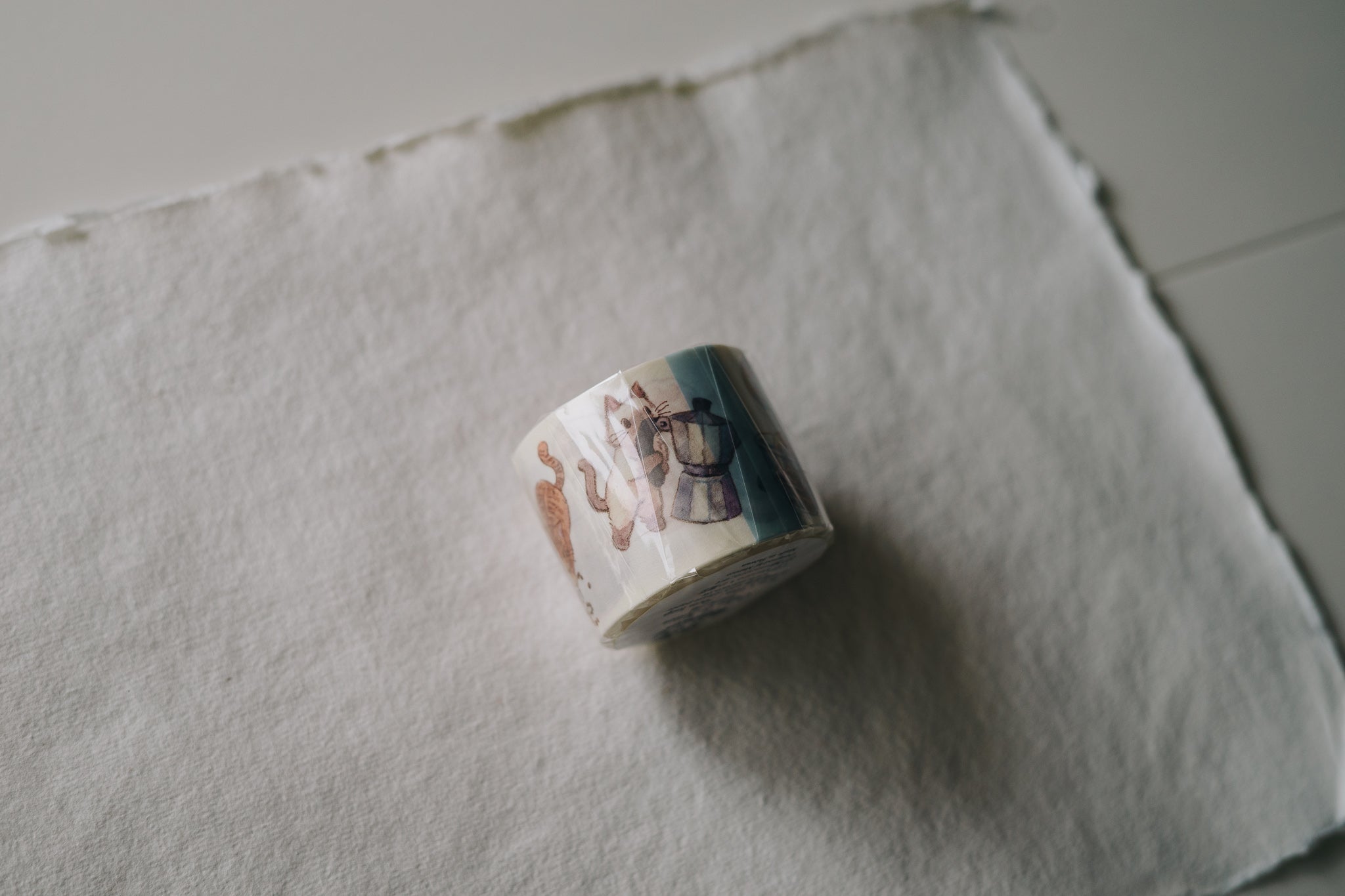 Maruco Coffee Kitten Washi Tape - Smidapaper Ikigai Shop