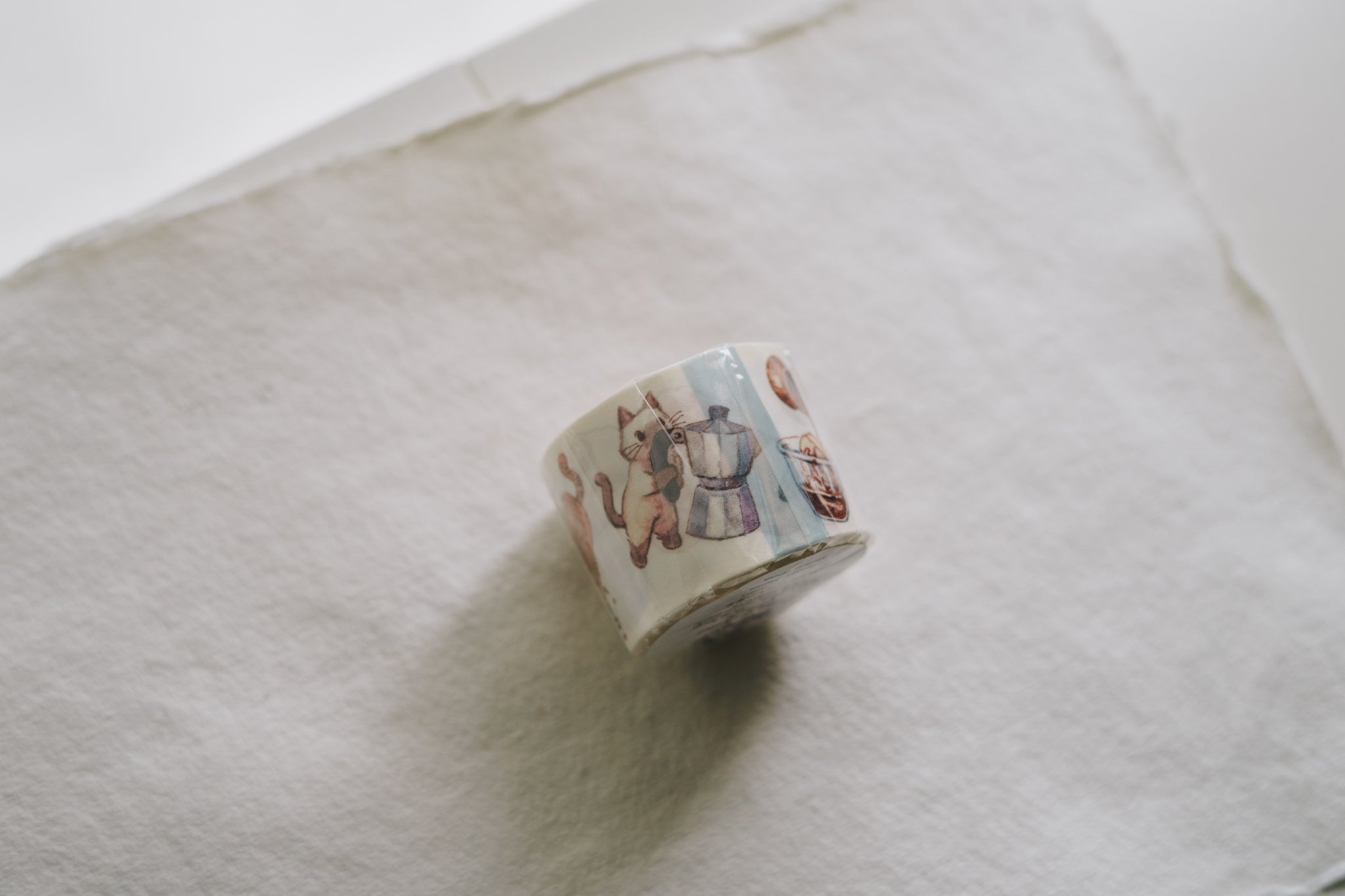 Maruco Coffee Kitten Washi Tape - Smidapaper Ikigai Shop
