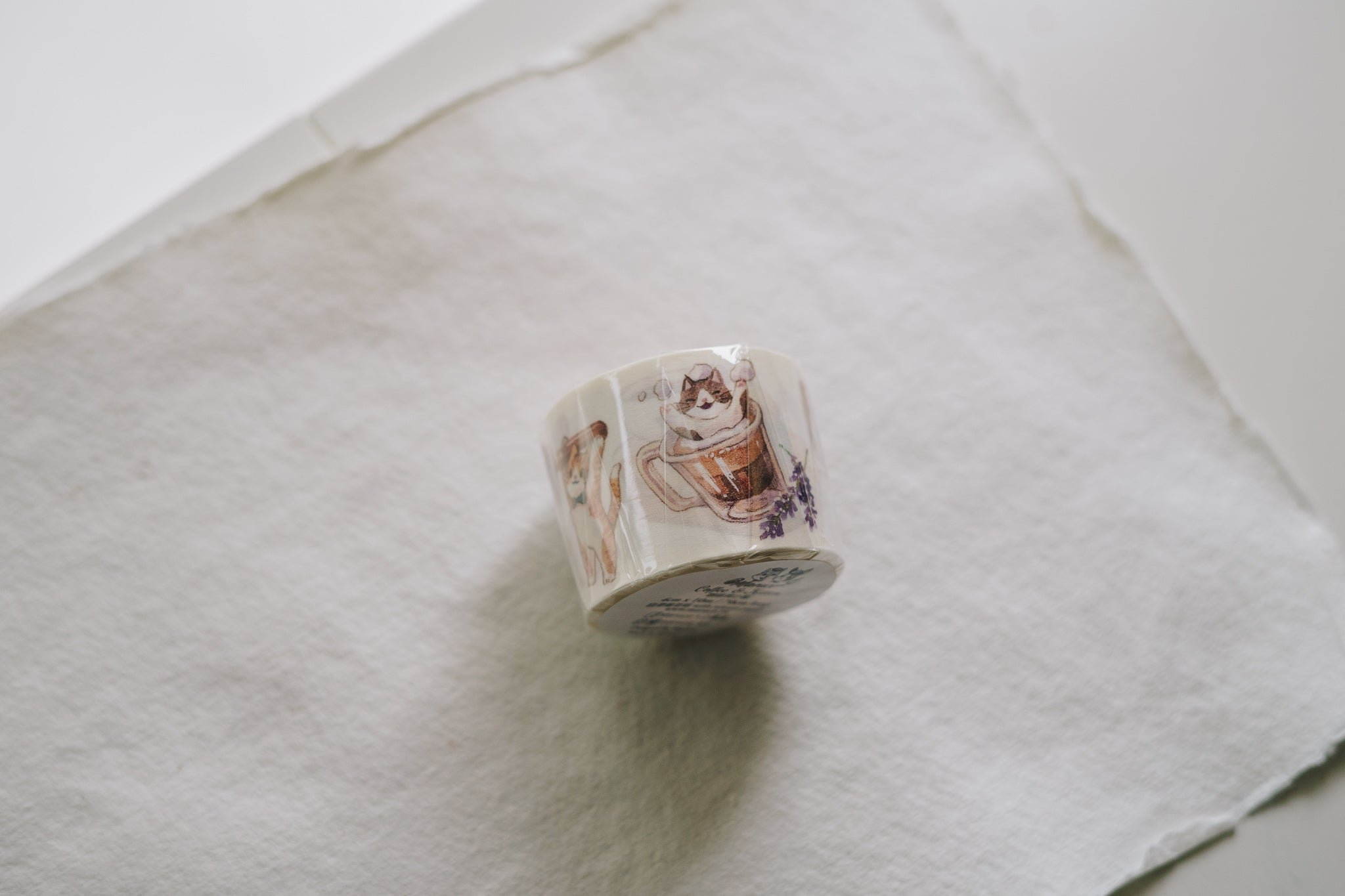 Maruco Coffee Kitten Washi Tape - Smidapaper Ikigai Shop
