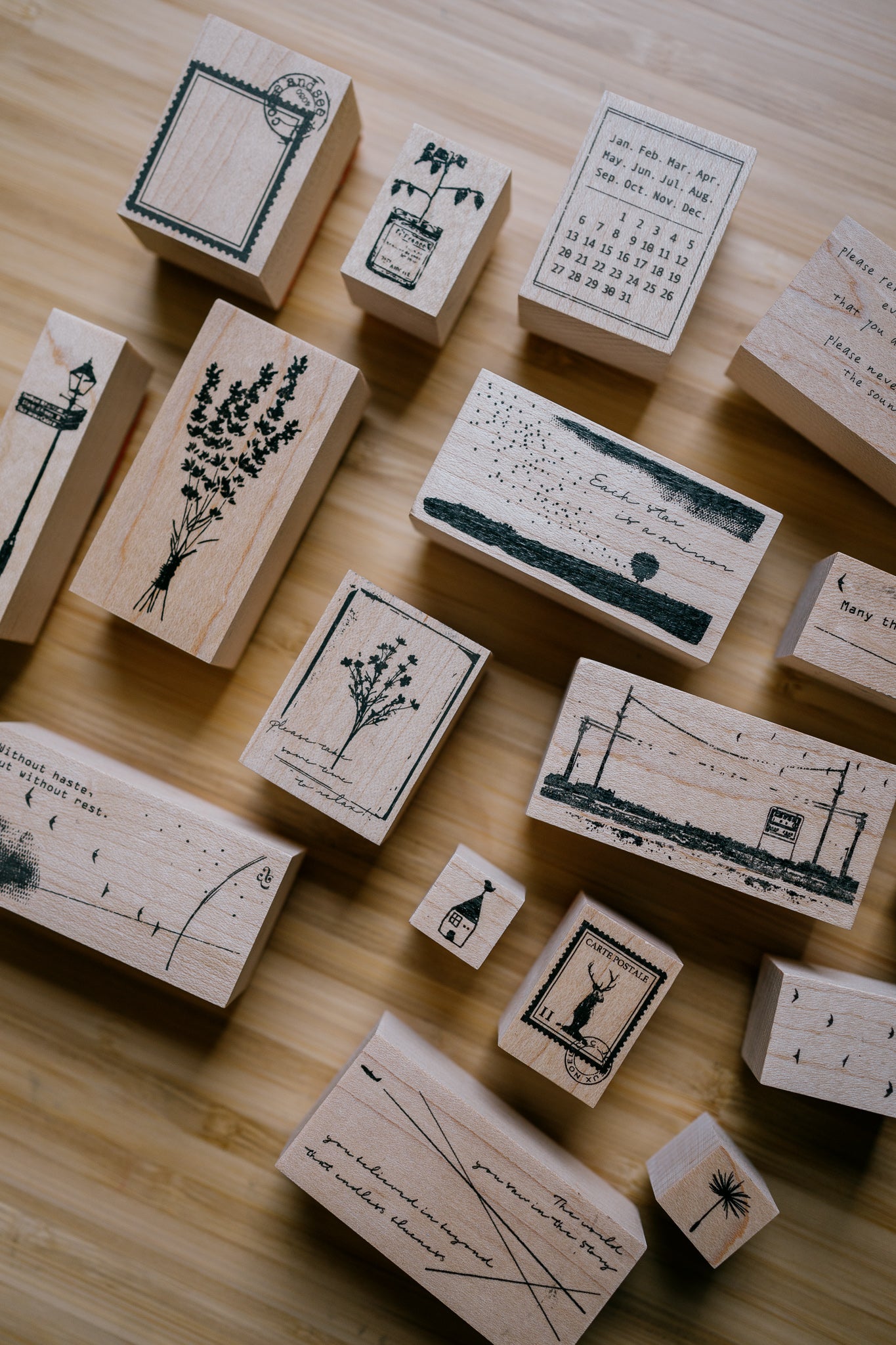 Tutty Design Rubber Stamp: Lily of the Valley
