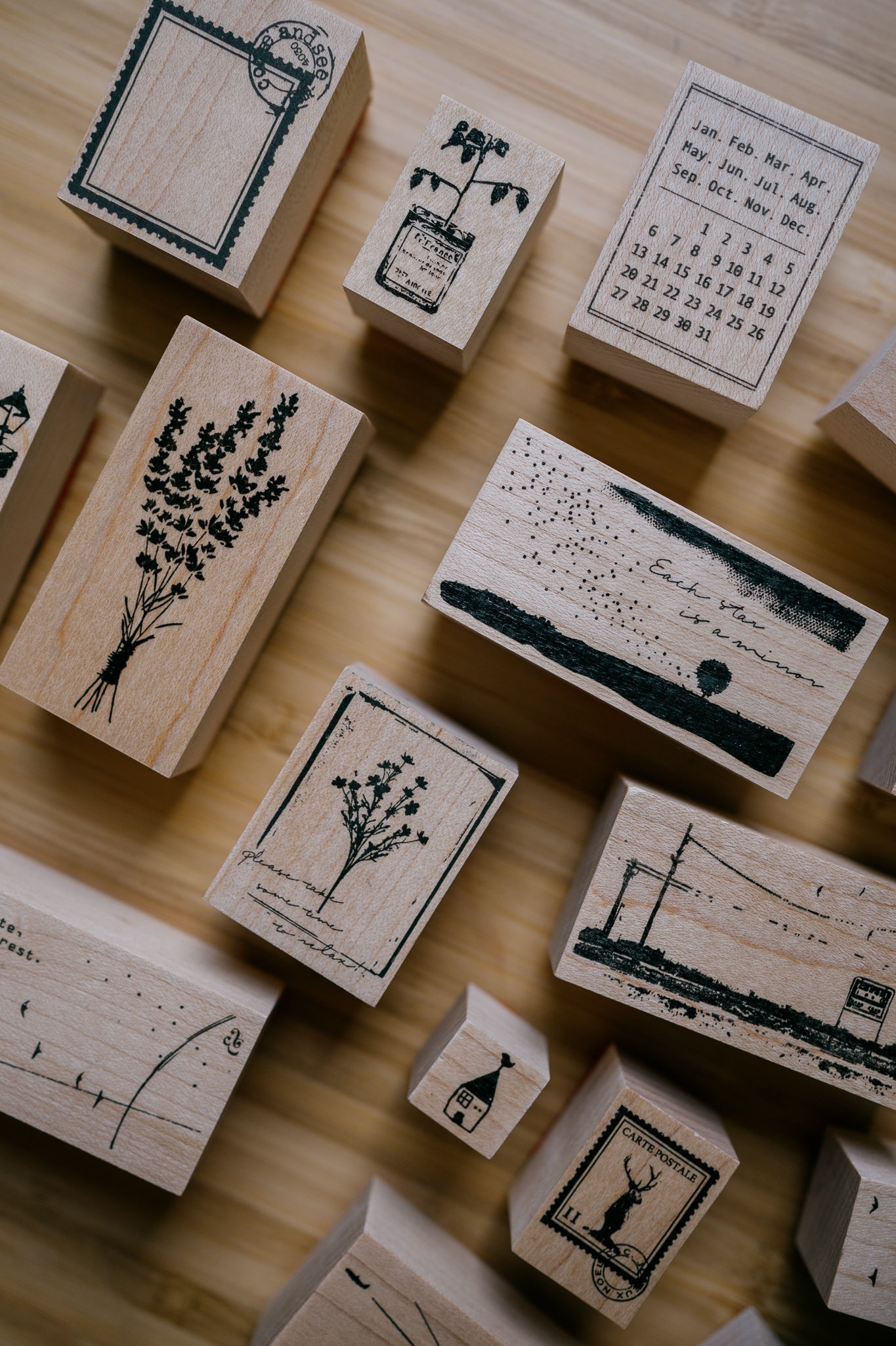 Tutty Design Rubber Stamp: Lily of the Valley