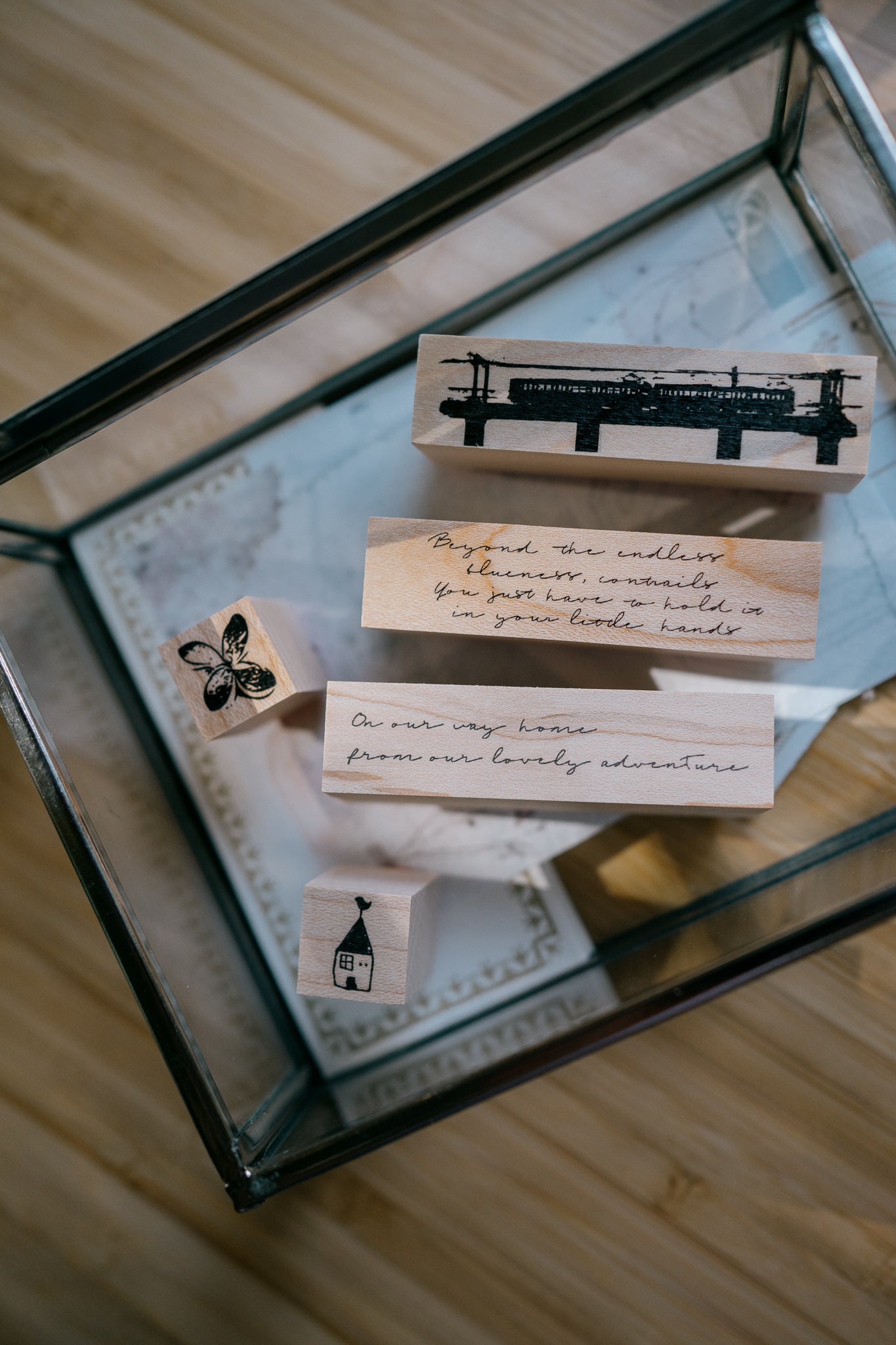 Tutty Design Rubber Stamp: Lily of the Valley