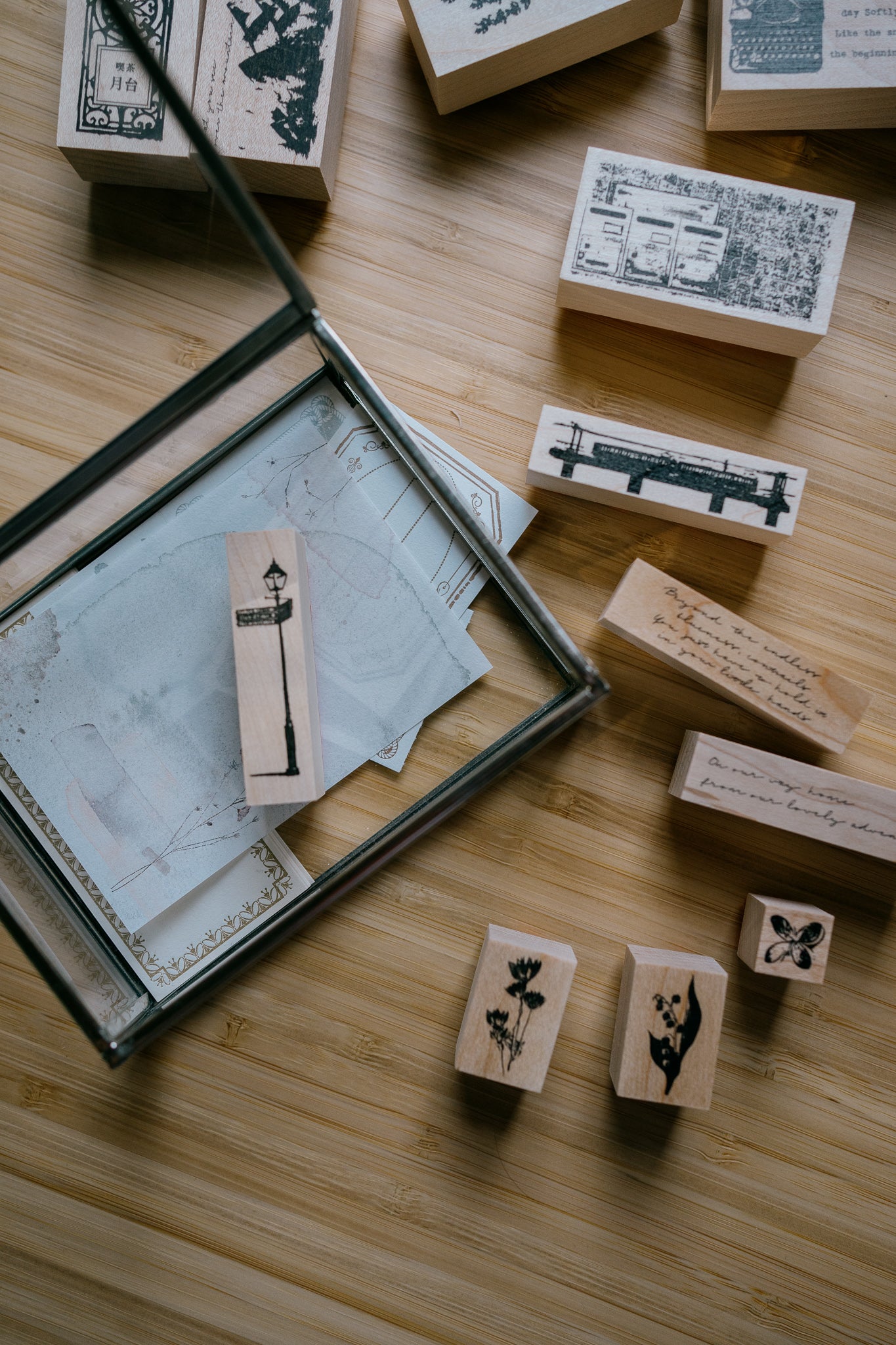 Tutty Design Rubber Stamp: Beyond the Endless Blueness