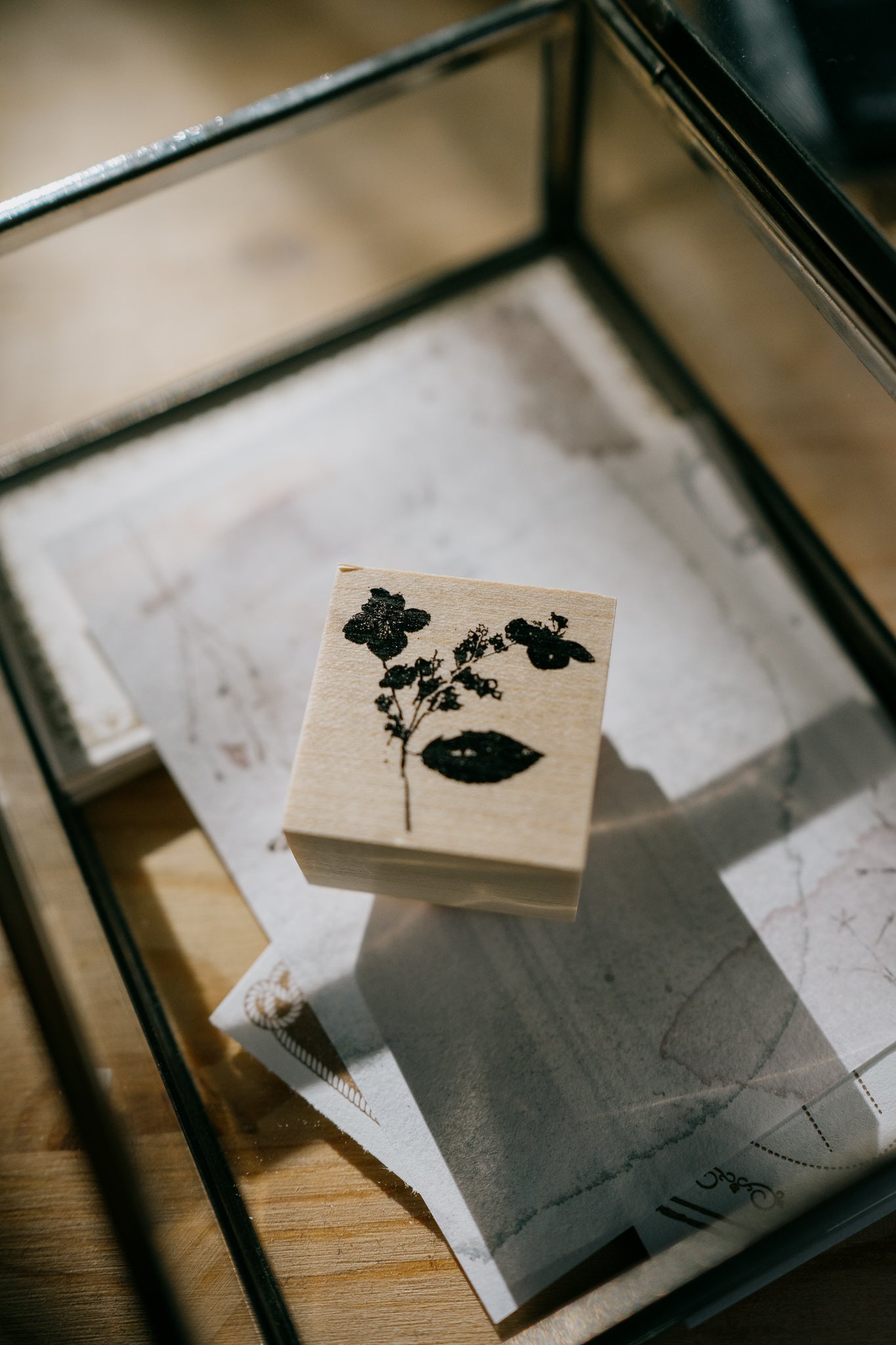 Tutty Design Rubber Stamp: Midwinter Hydrangea