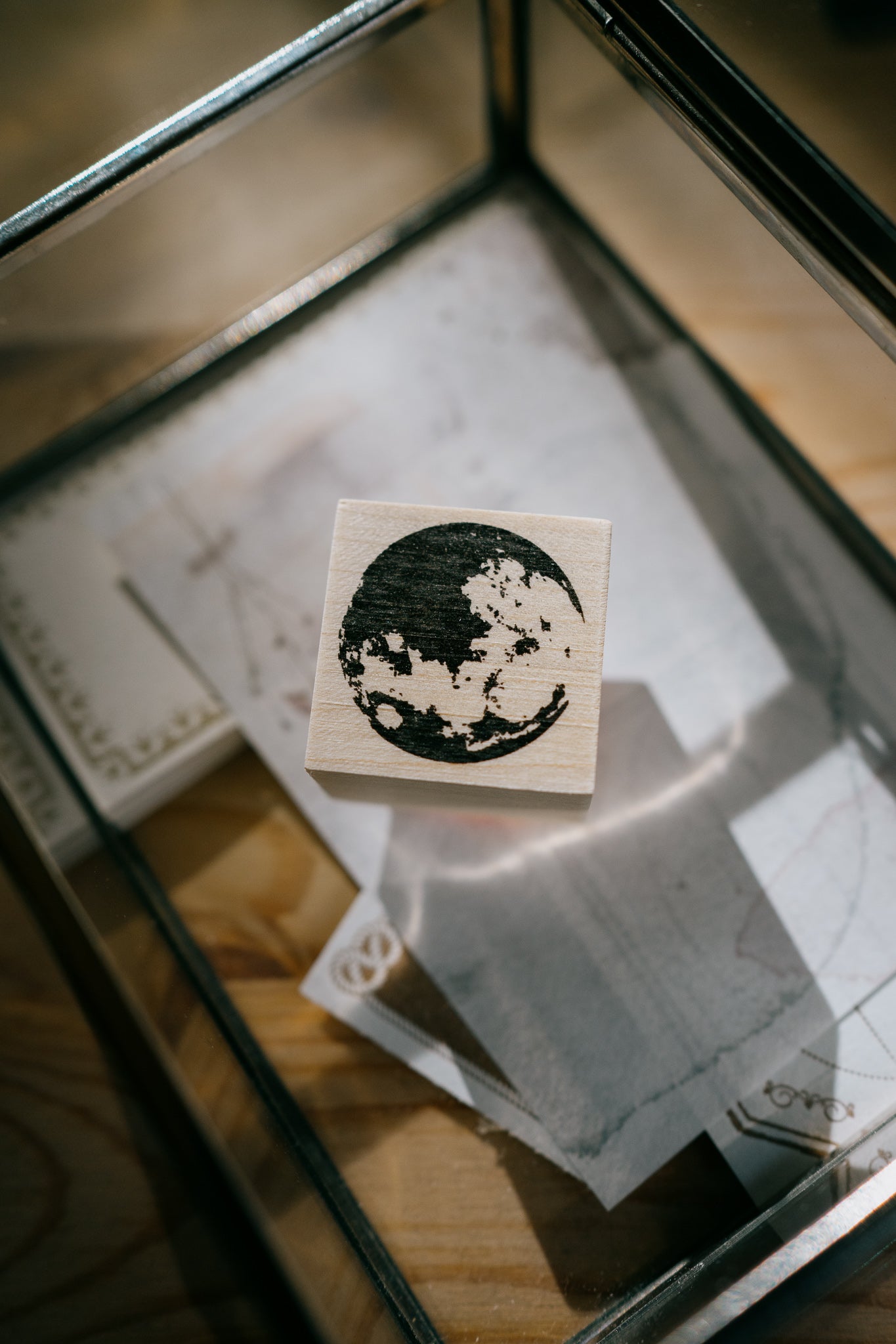 Tutty Design Rubber Stamp: Moon