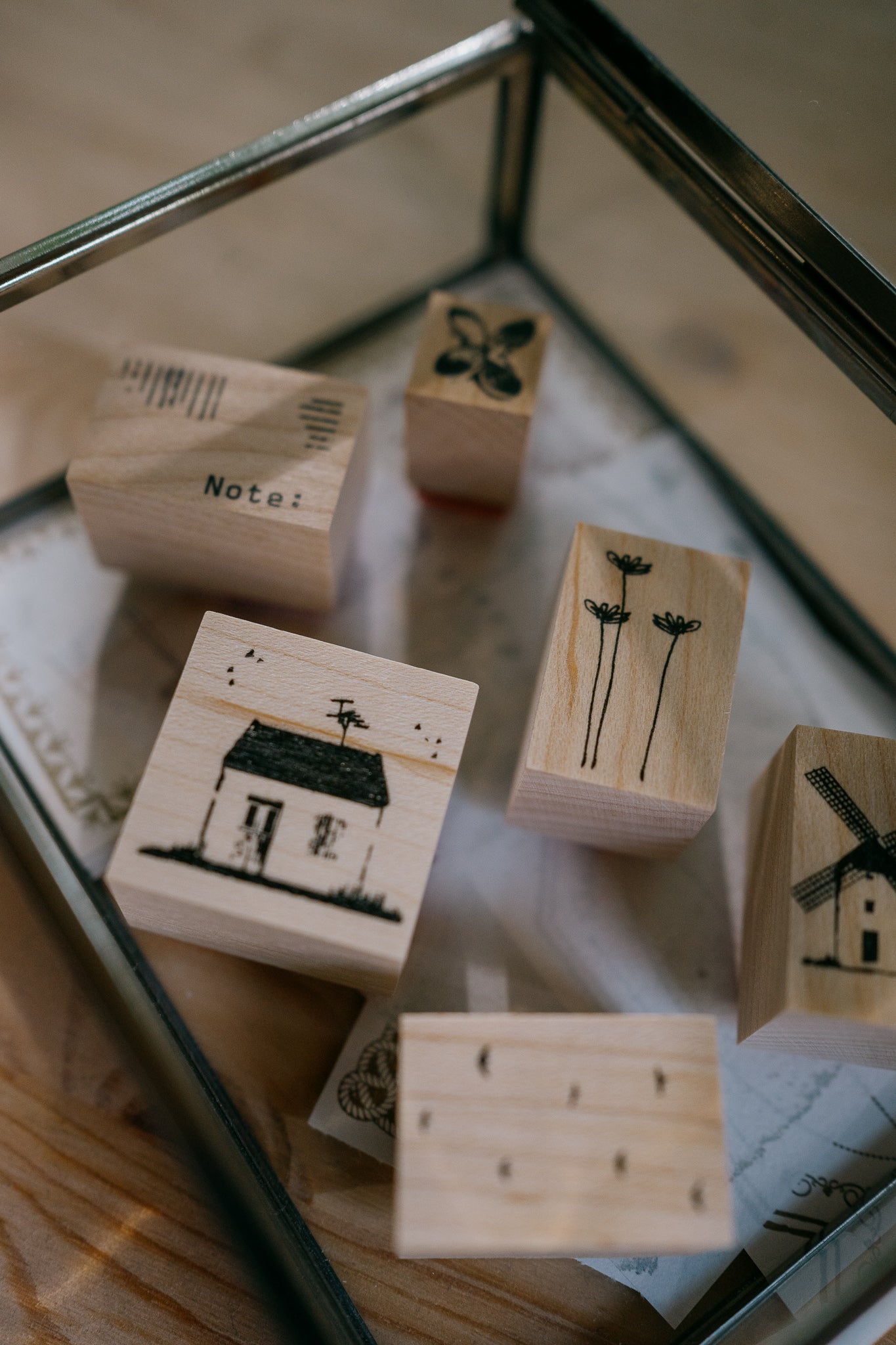 Tutty Design Rubber Stamp: Midwinter Hydrangea