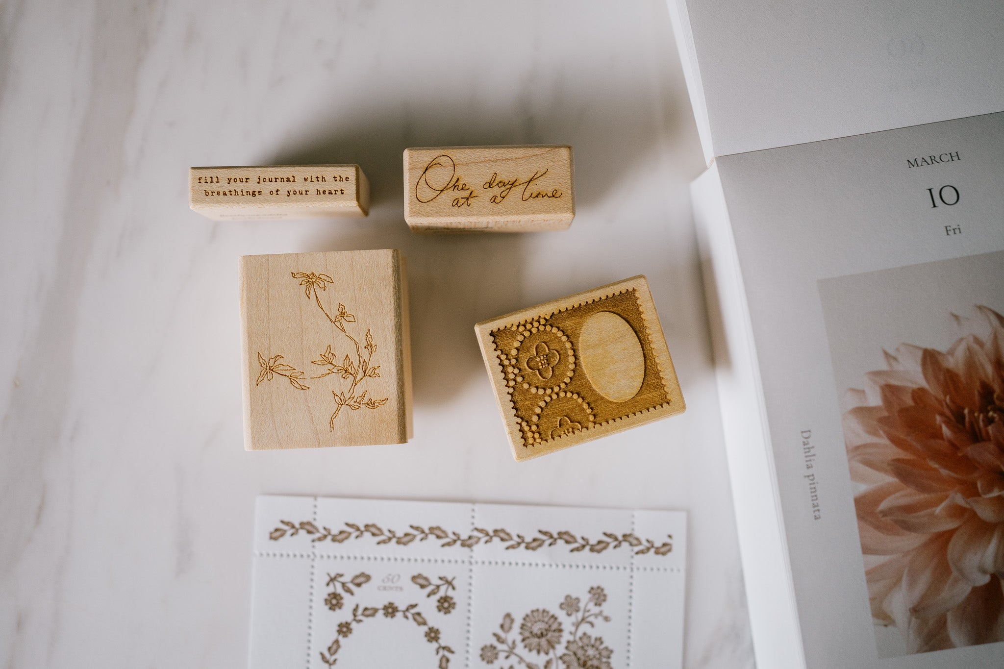 Jesslynn Padilla: Postage Stamp Rubber Stamp: Oval Frame