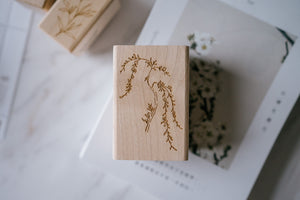Jesslynn Padilla: Weeping Willow Branch Rubber Stamp
