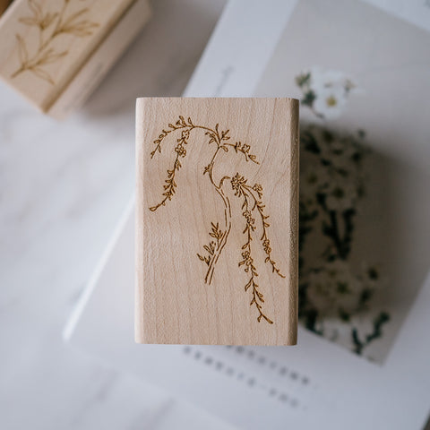 willow tree rubber stamp Jesslynn Padilla: Weeping Willow Branch Rubber Stamp – Smidapaper Ikigai  Shop