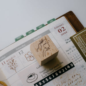 msbulat A Gift Rubber Stamp - Smidapaper Ikigai Shop