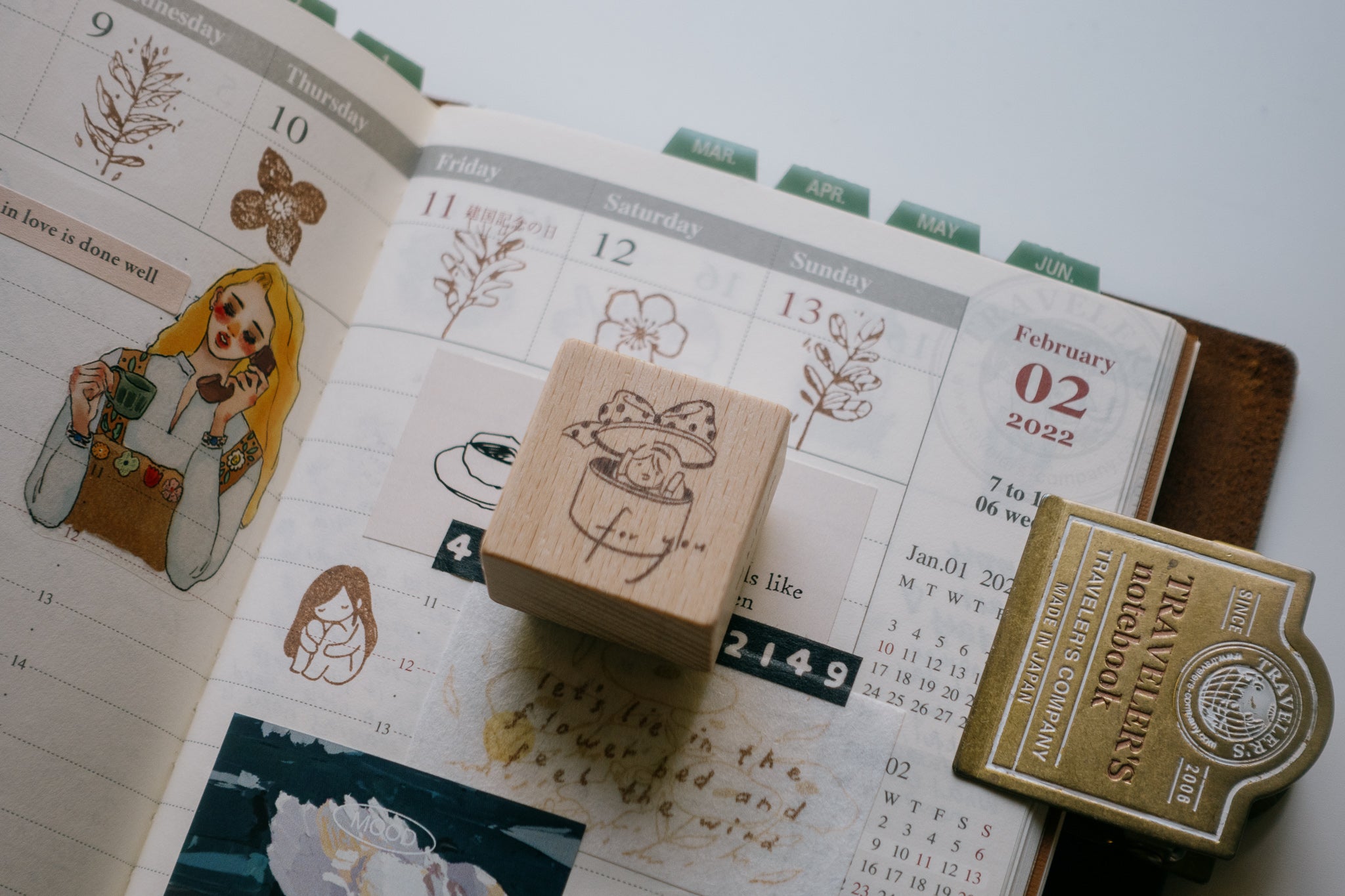 msbulat For You Rubber Stamp - Smidapaper Ikigai Shop