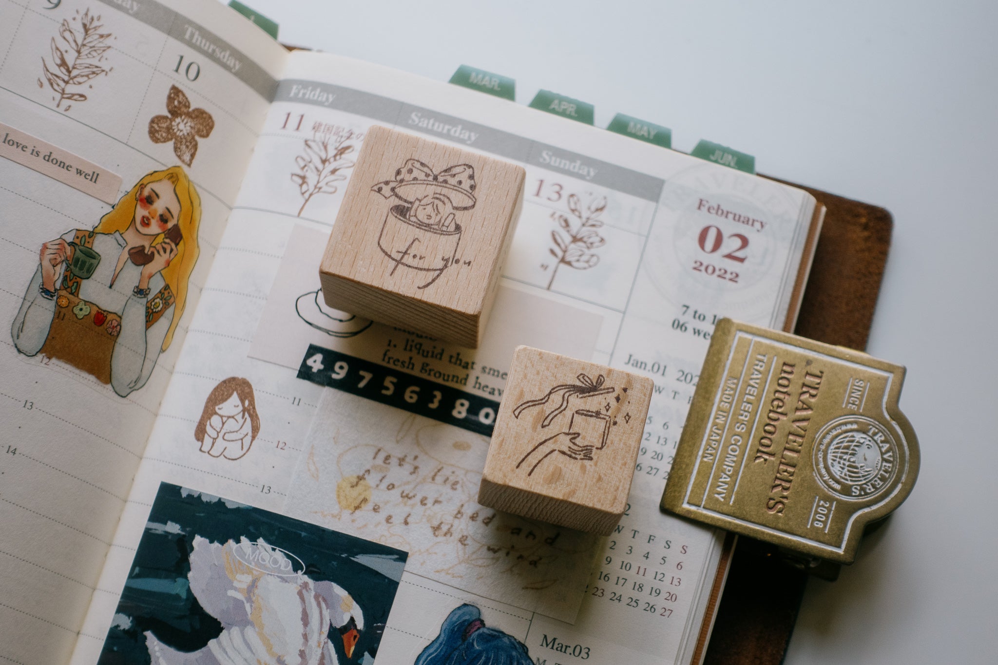 msbulat For You Rubber Stamp - Smidapaper Ikigai Shop