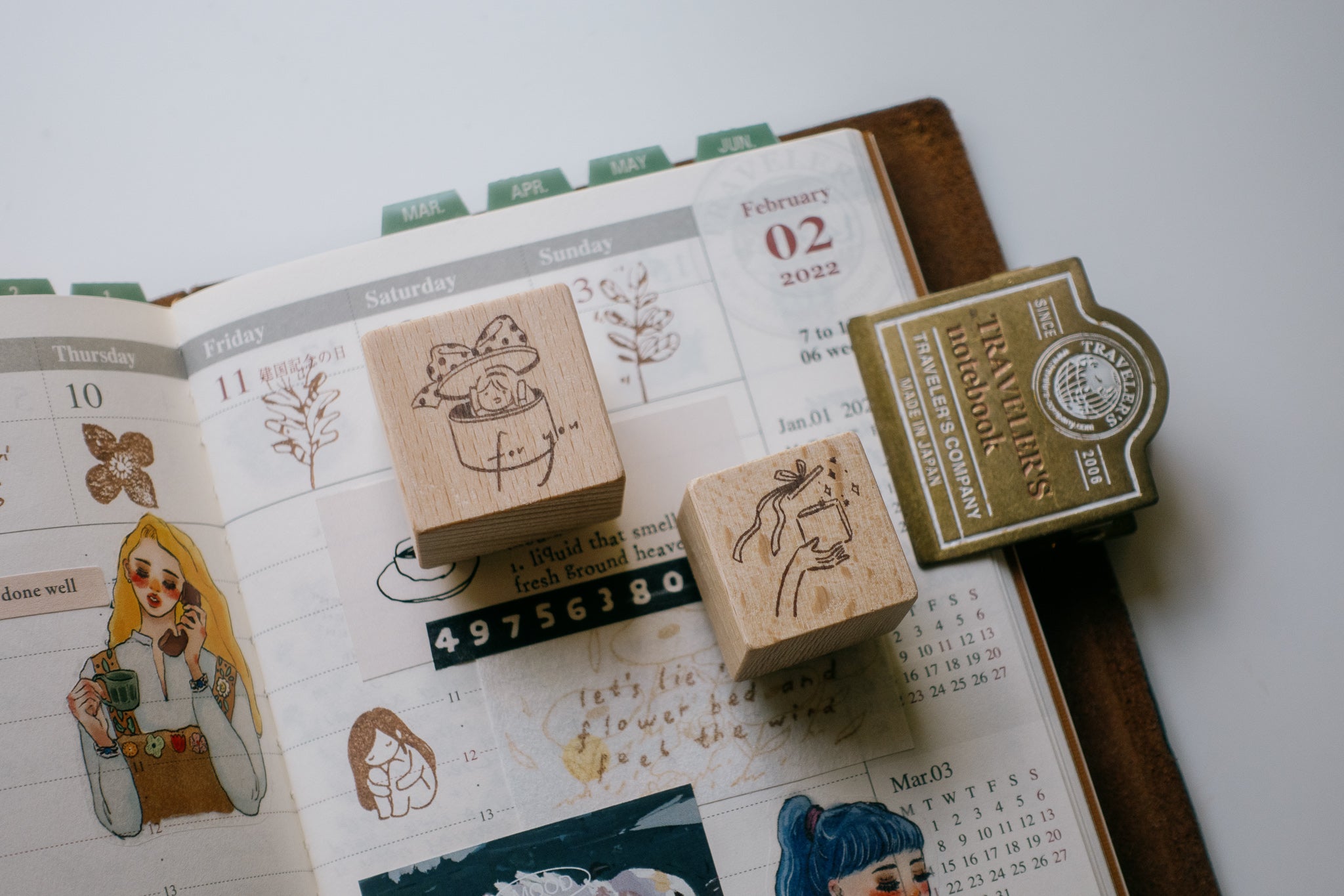 msbulat For You Rubber Stamp - Smidapaper Ikigai Shop