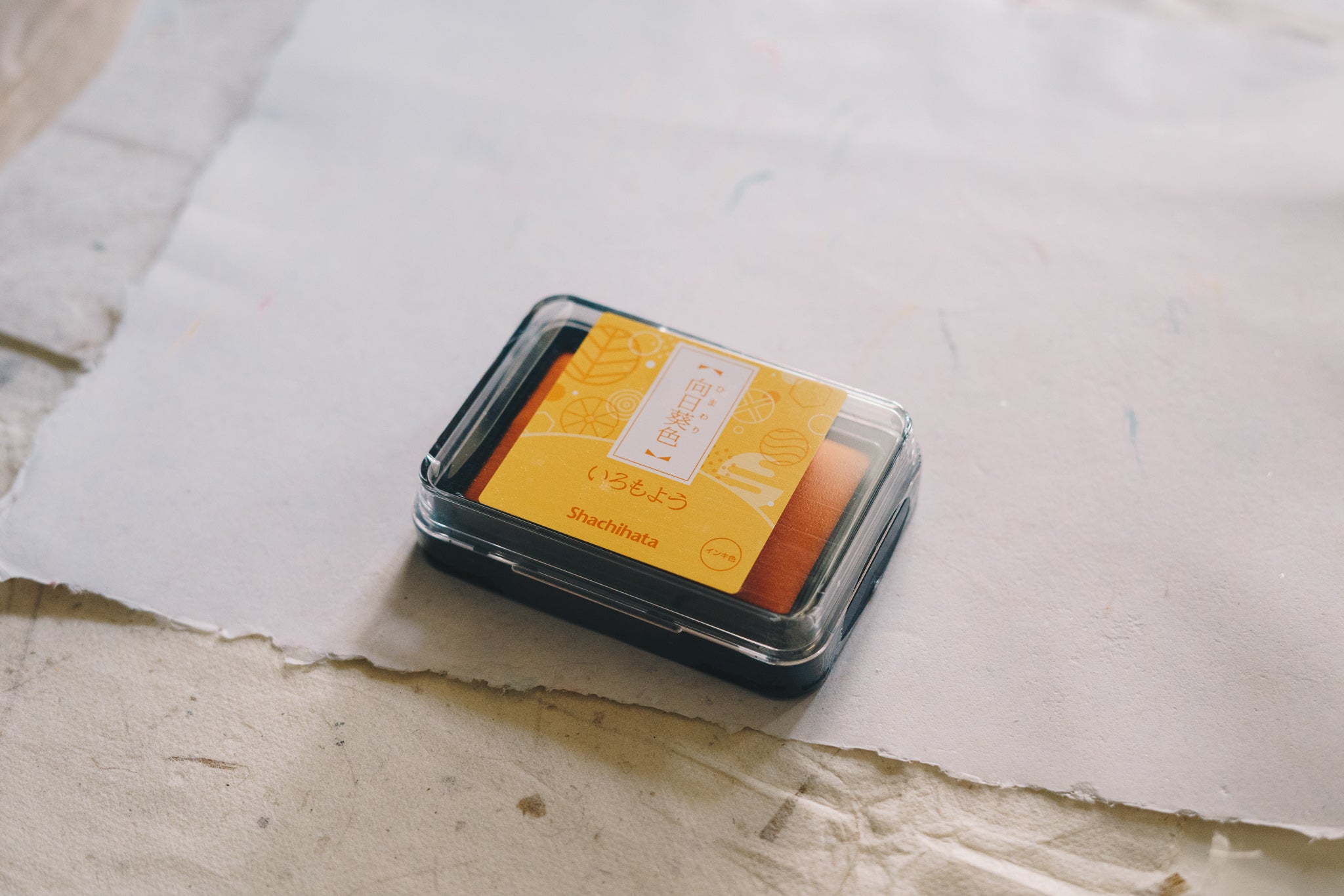 Shachihata Iromoyo Ink Pad (Yellows, Oranges, Reds) 24 Colours - Smidapaper Ikigai Shop