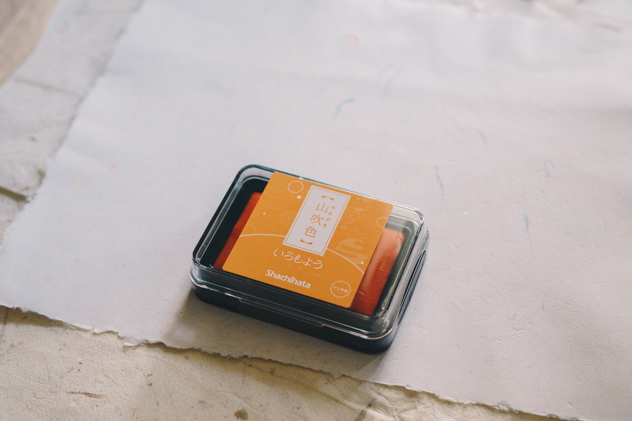Shachihata Iromoyo Ink Pad (Yellows, Oranges, Reds) 24 Colours - Smidapaper Ikigai Shop