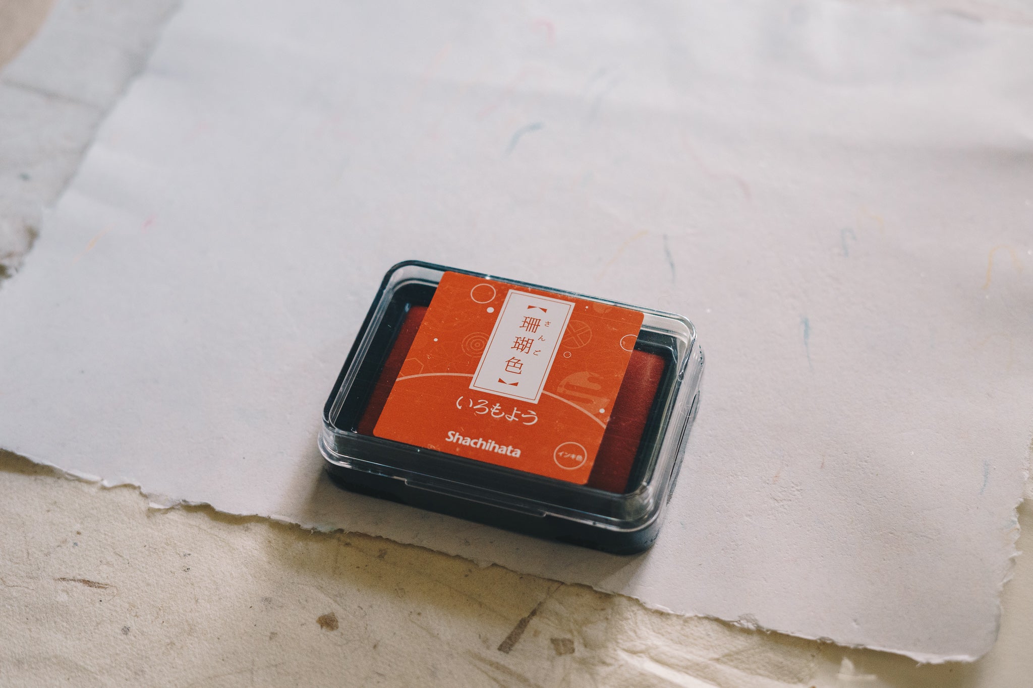 Shachihata Iromoyo Ink Pad (Yellows, Oranges, Reds) 24 Colours - Smidapaper Ikigai Shop