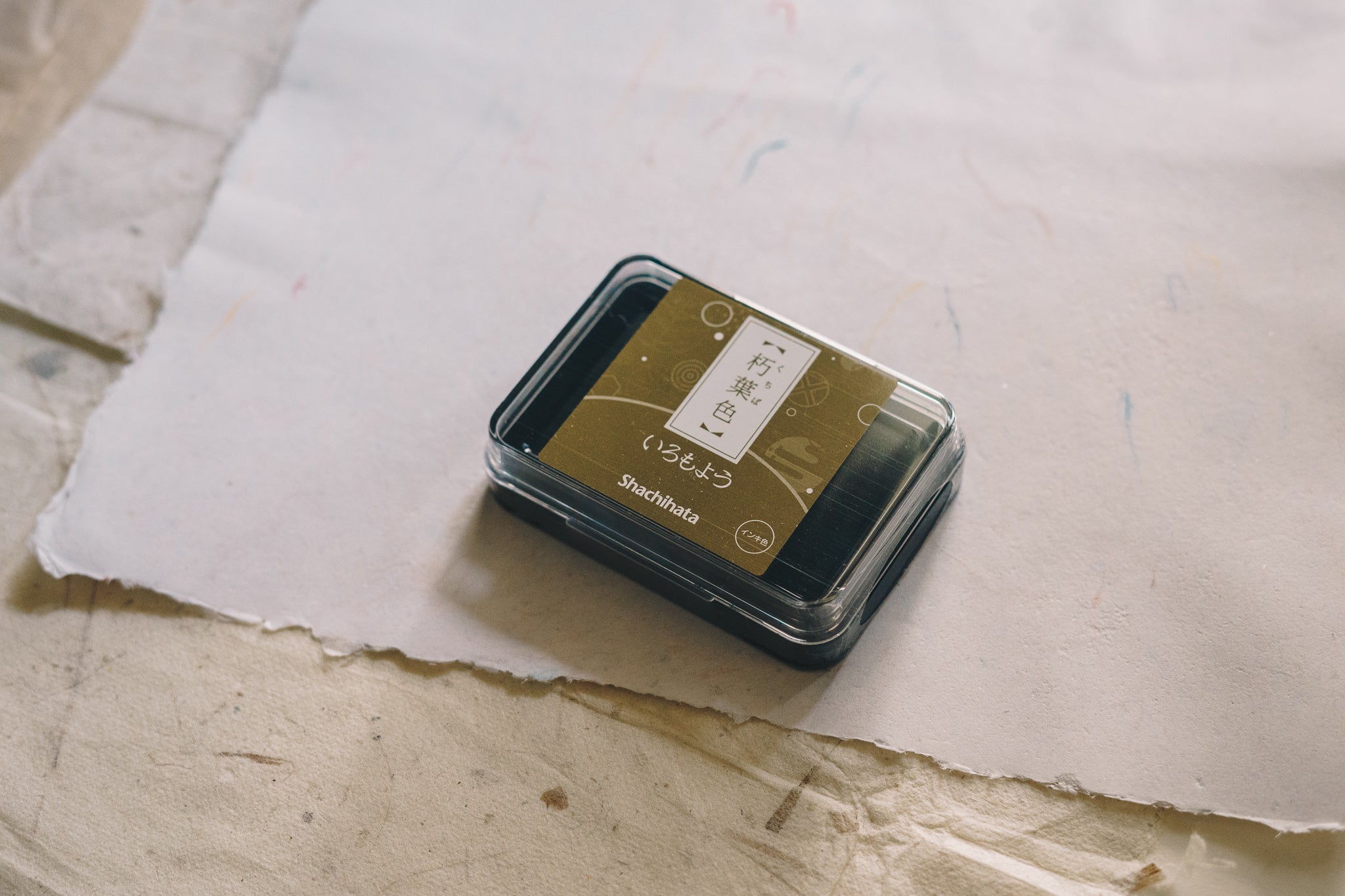 Shachihata Iromoyo Ink Pad (Greens) 24 Colours - Smidapaper Ikigai Shop