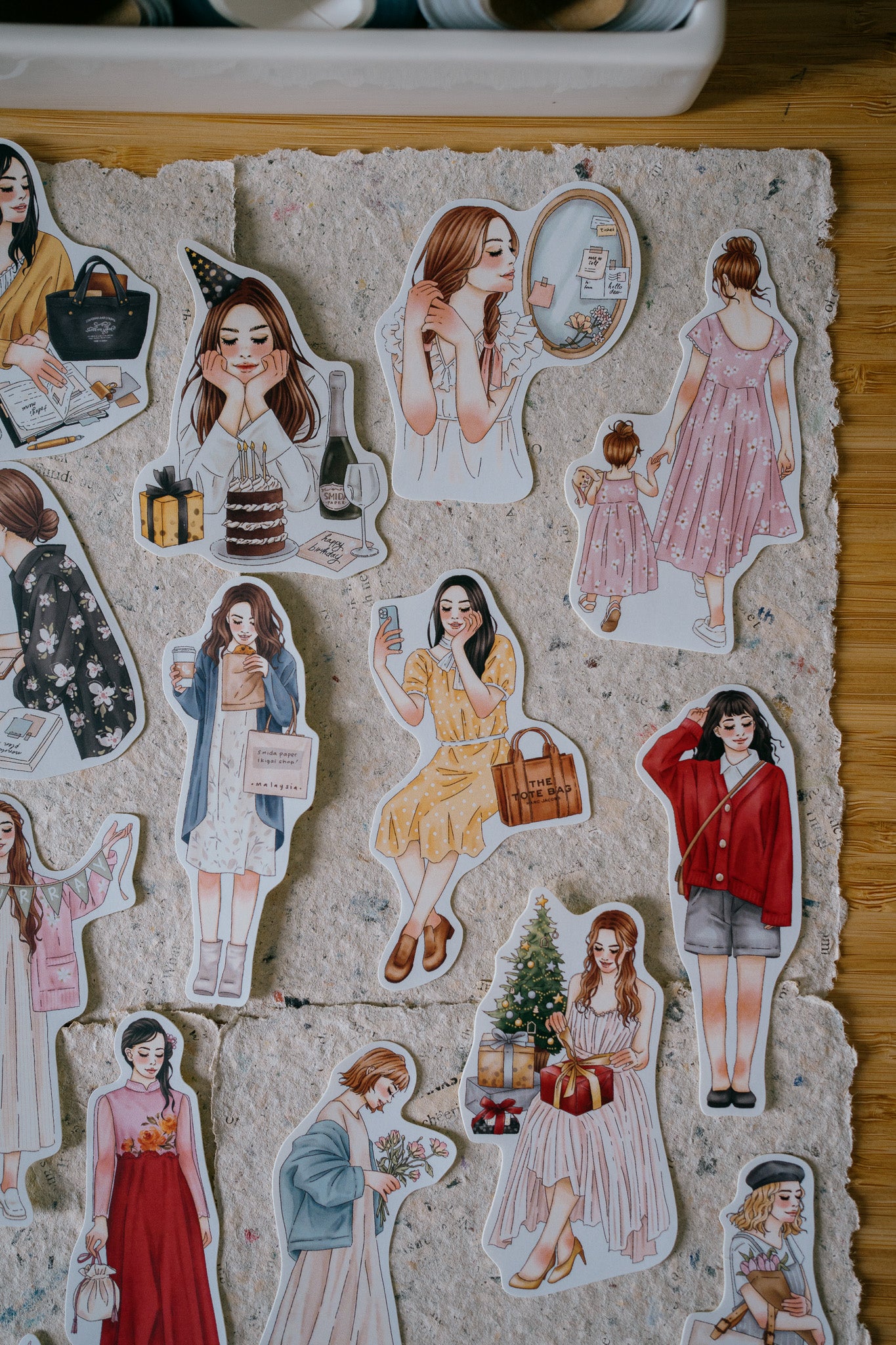 Smidapaper x Windry In My Life Stickers Tin