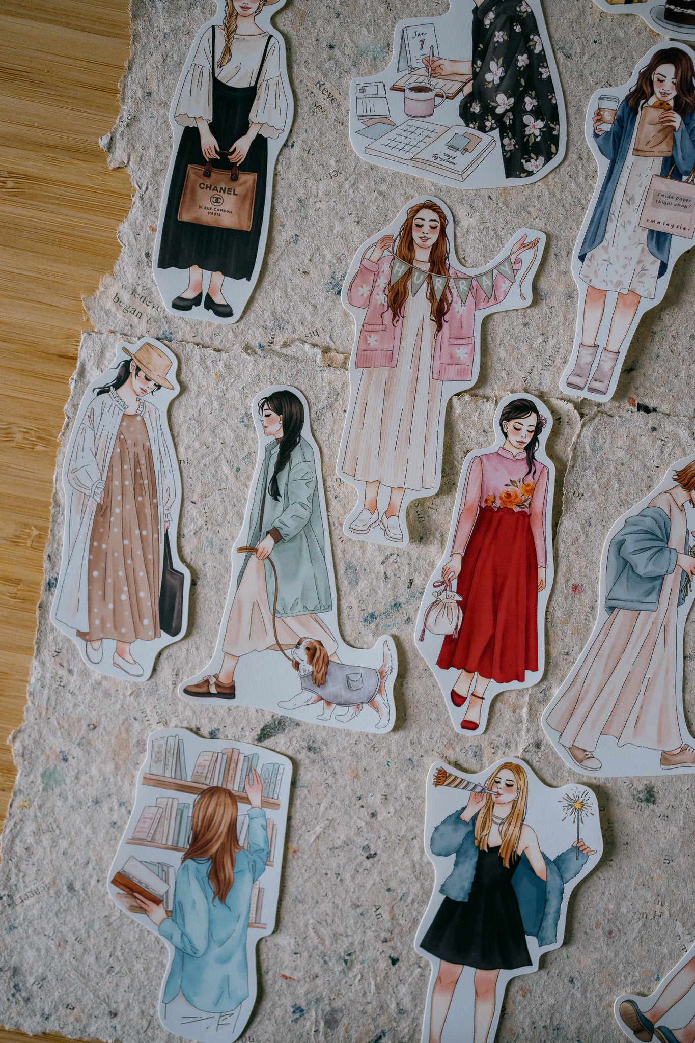 Smidapaper x Windry In My Life Stickers Tin