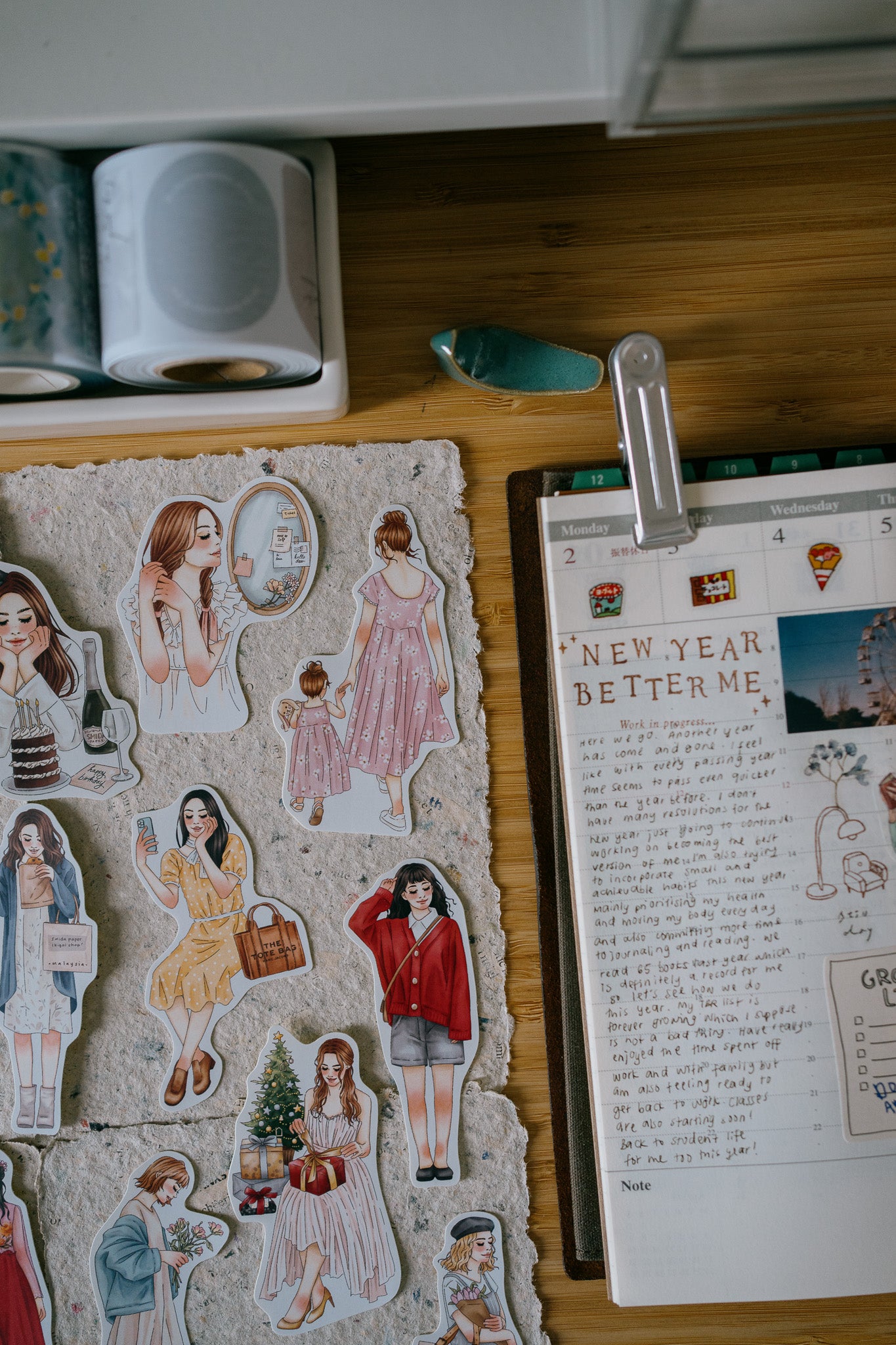 Smidapaper x Windry In My Life Stickers Tin